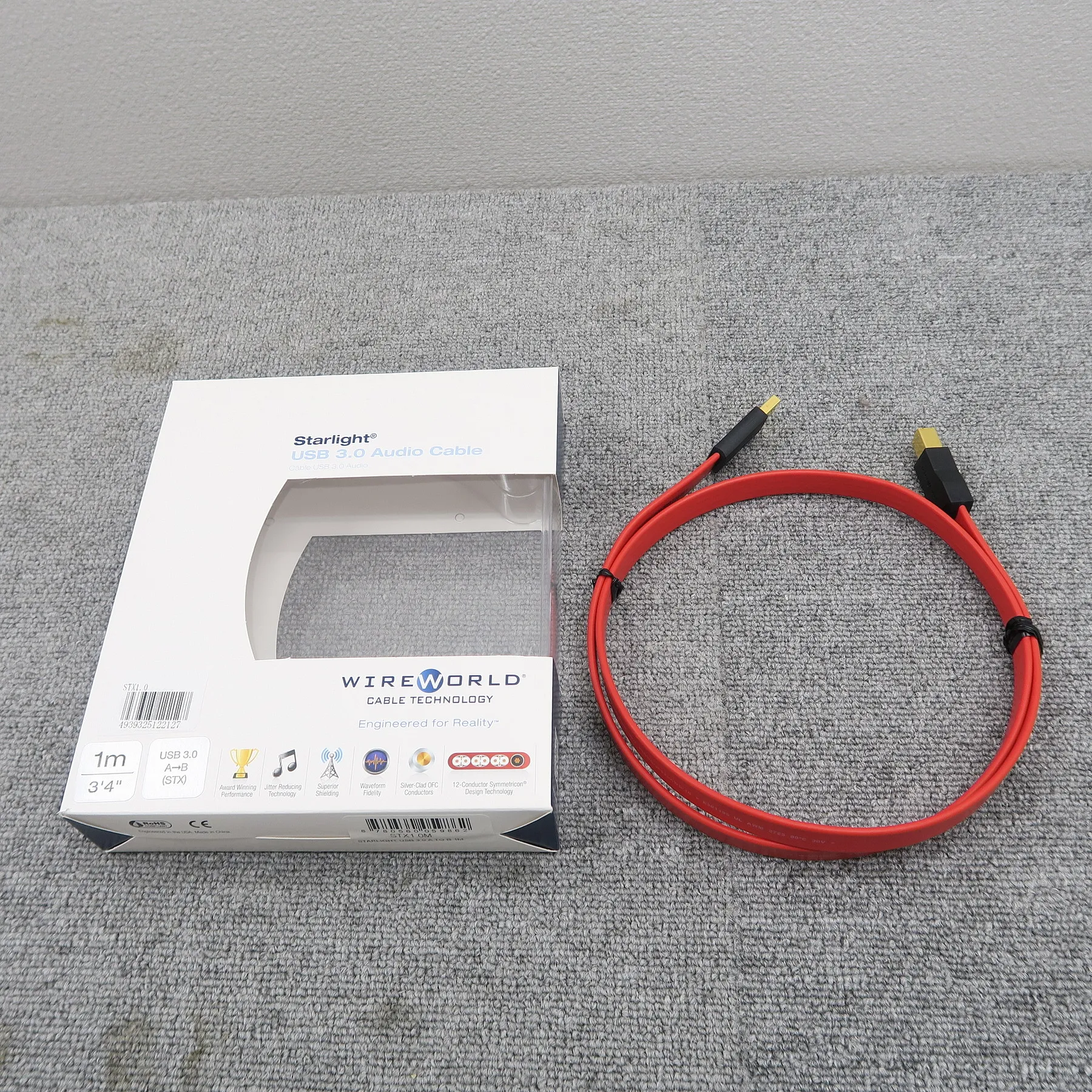 ワイヤーワールド WIRE WORLD STARLIGHT USB 3.0 STX 1.0m USBケーブル