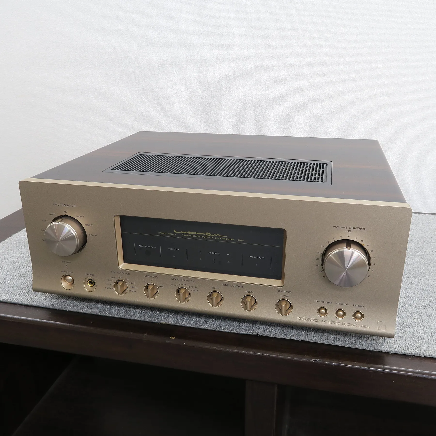 ラックスマン LUXMAN L-503s プリメインアンプ