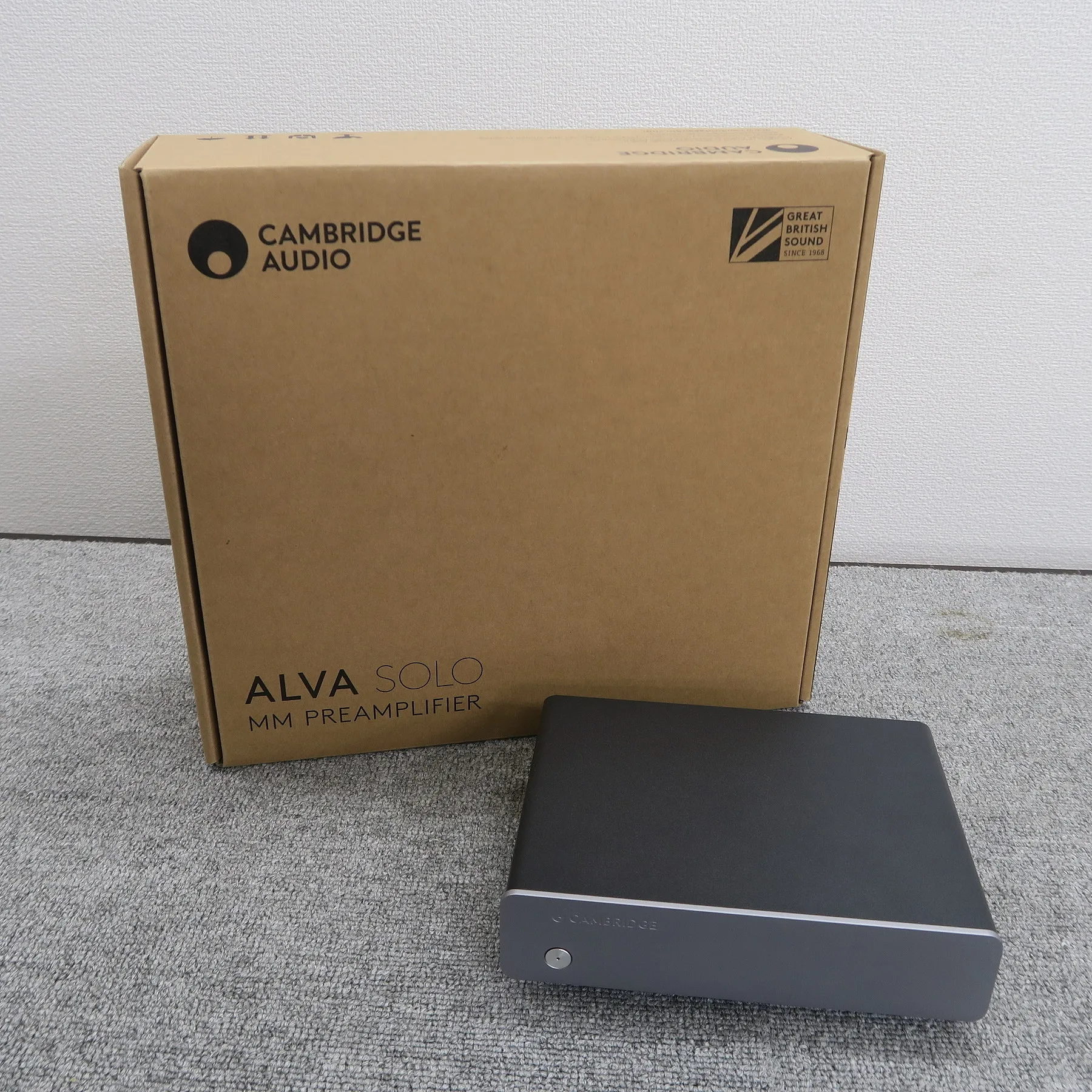 ケンブリッジオーディオ Cambridge Audio SOLO フォノイコライザー 【元箱】