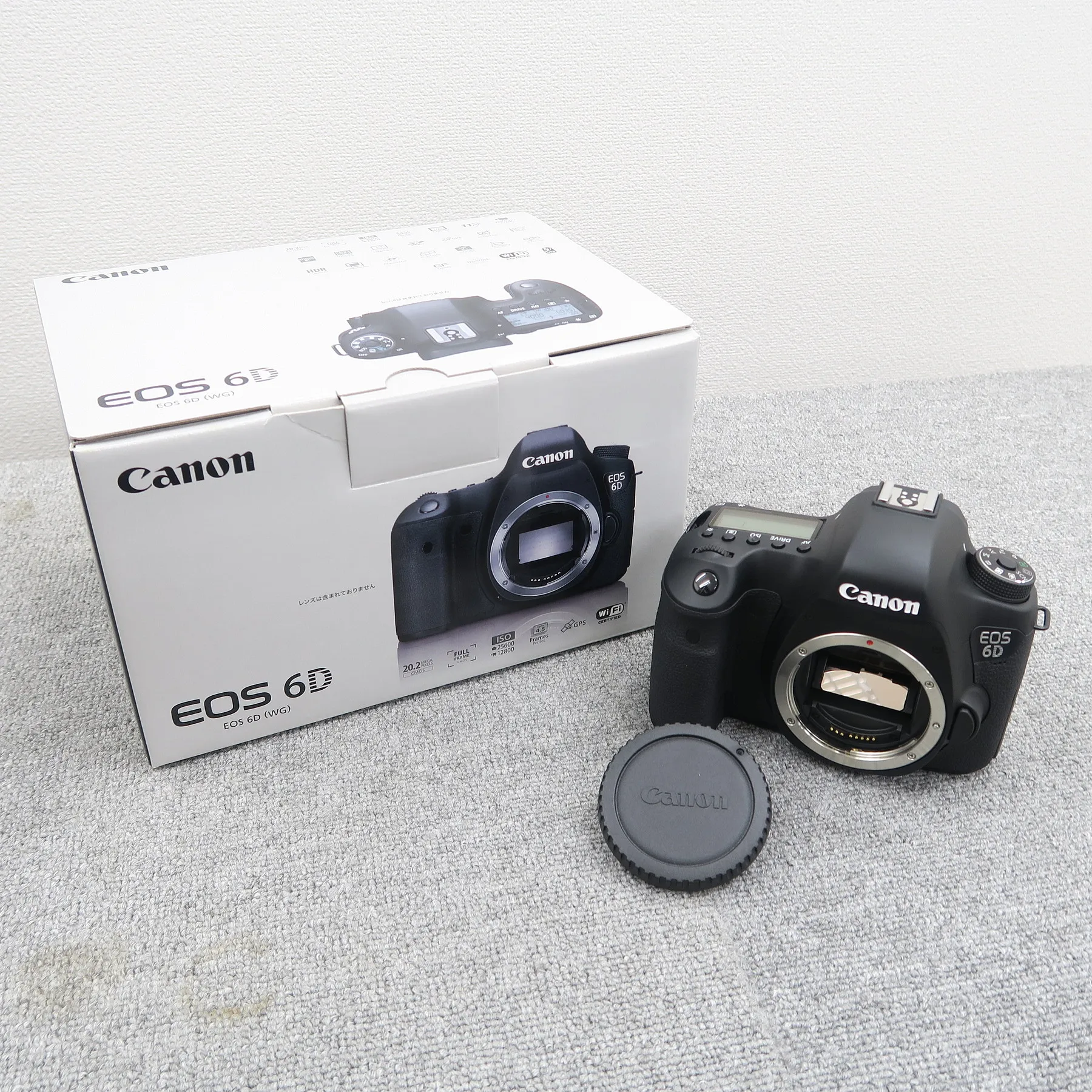 キヤノン Canon EOS 6D ボディ カメラ 【元箱】