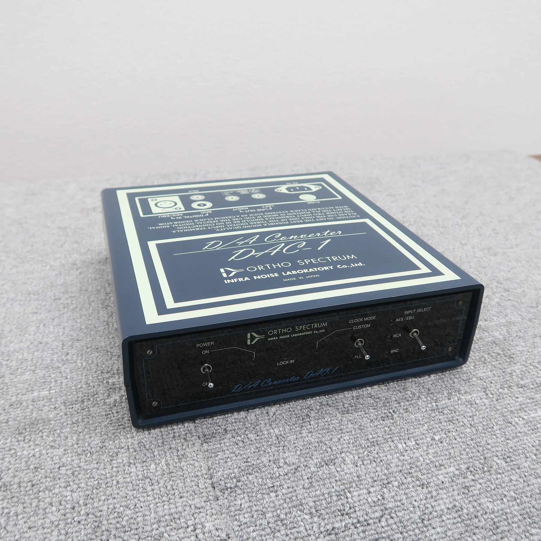 インフラノイズ INFRANOISE DAC-1 D/Aコンバーター【元箱】