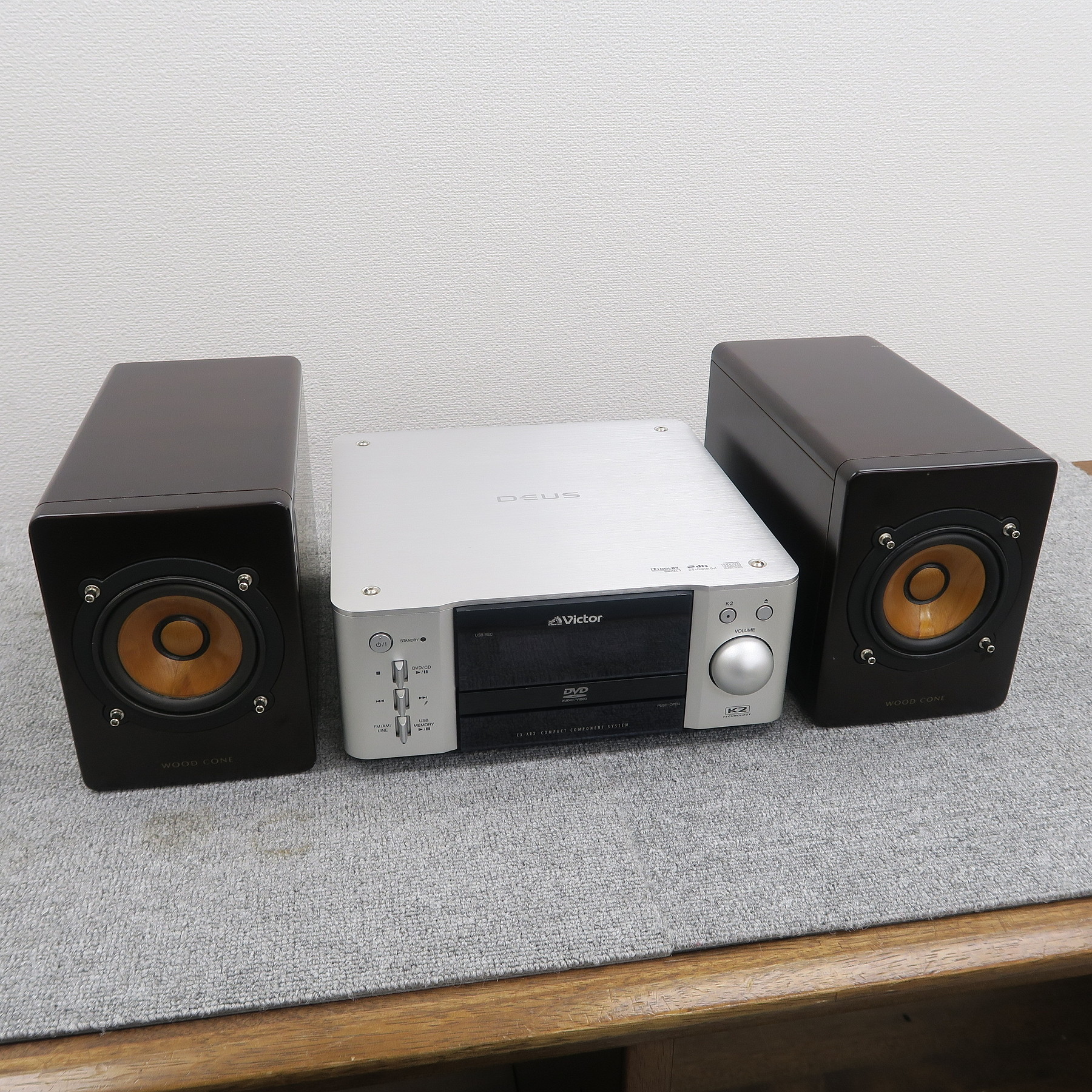 Victor EX-AR3 コンポ ONKYO ND-S1＆iPod-