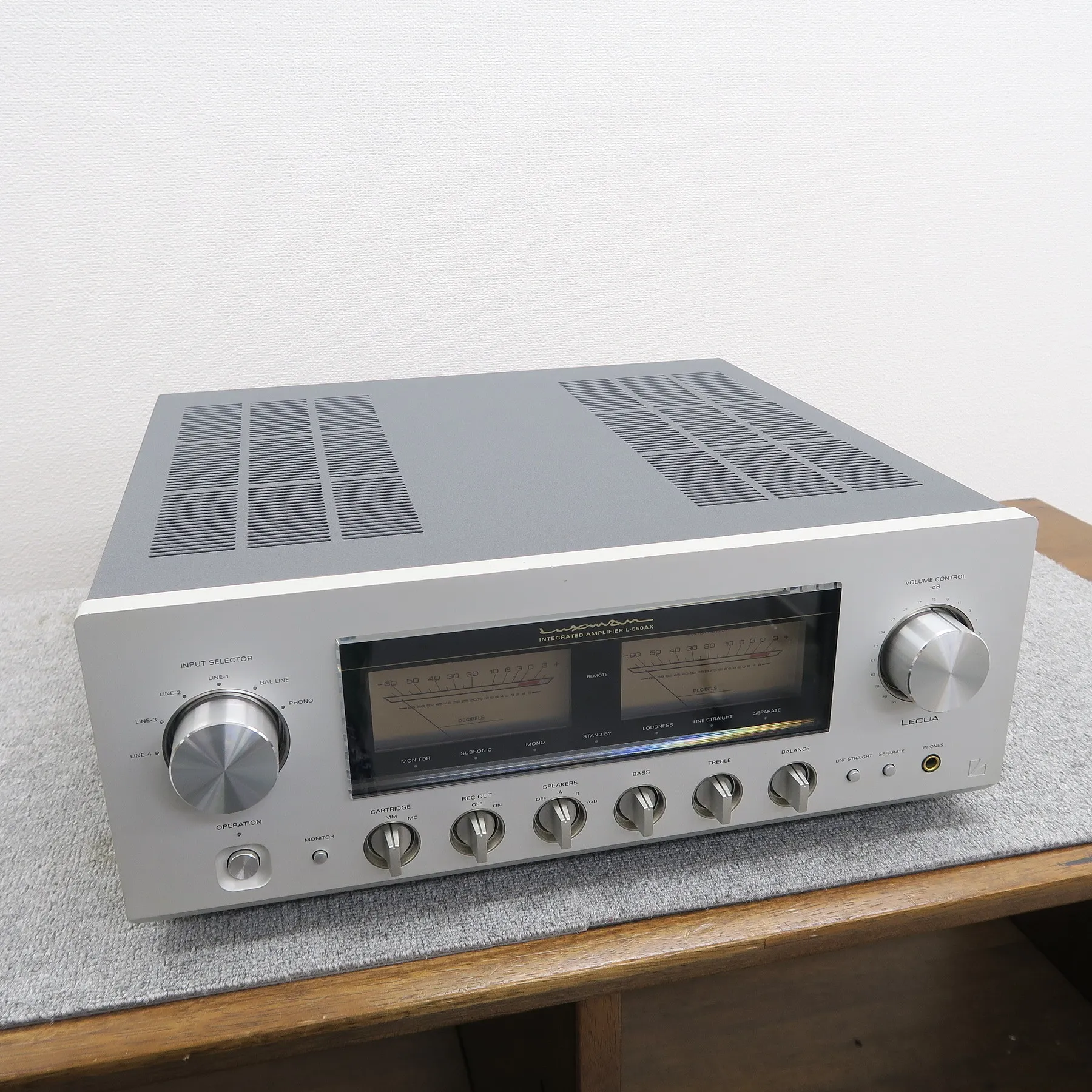 ラックスマン LUXMAN L-550AX プリメインアンプ