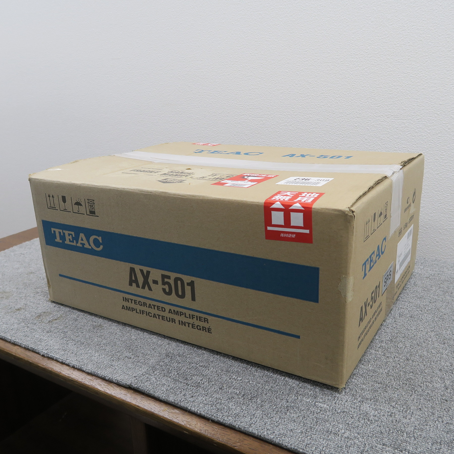 Sランク】ティアック TEAC AX-501-SP プリメインアンプ【元箱】@50531