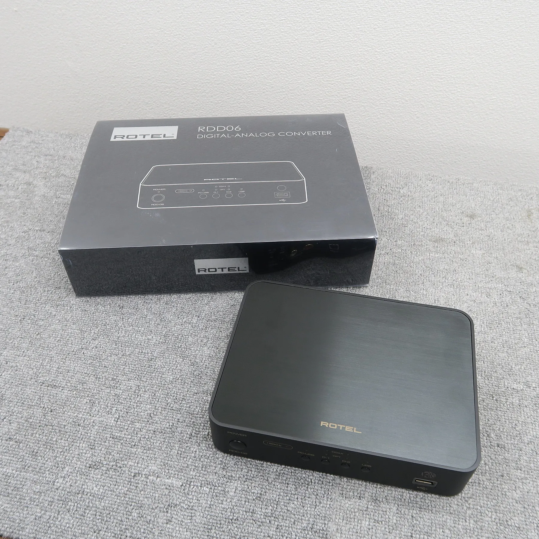 ローテル ROTEL RDD-06 D/Aコンバーター【元箱】