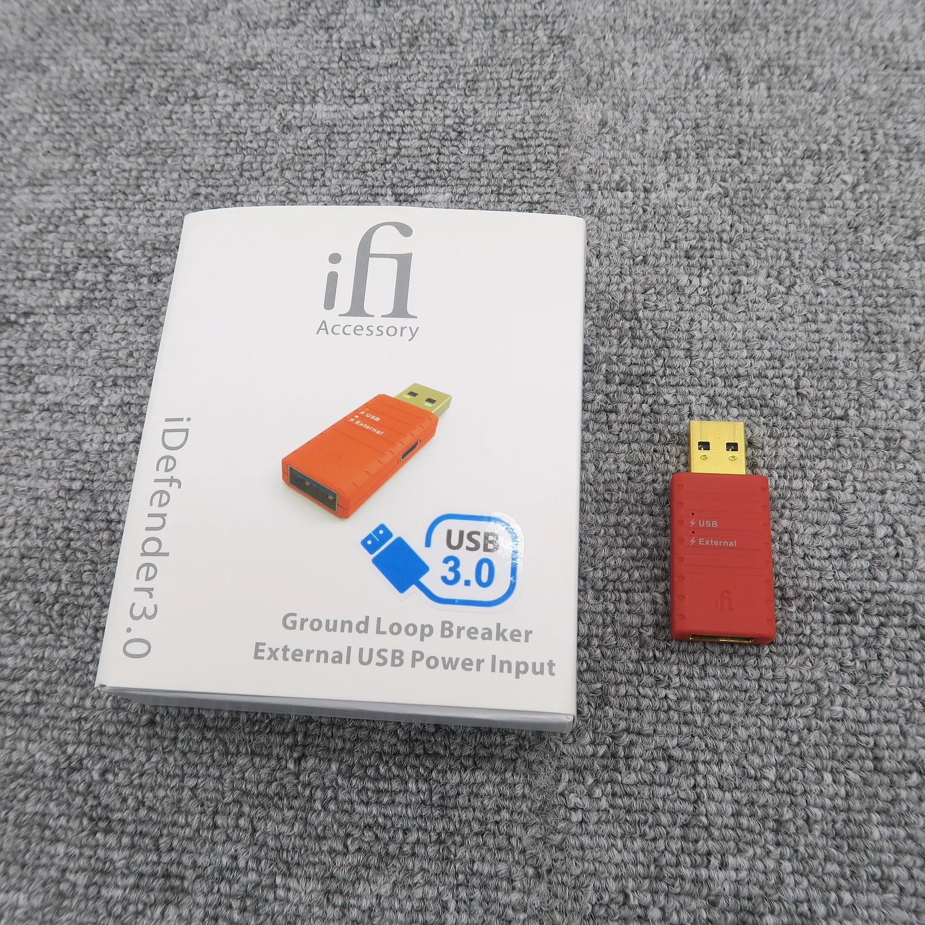 アイファイ オーディオ ifi audio iDefender 3.0 USBケーブル【元箱】