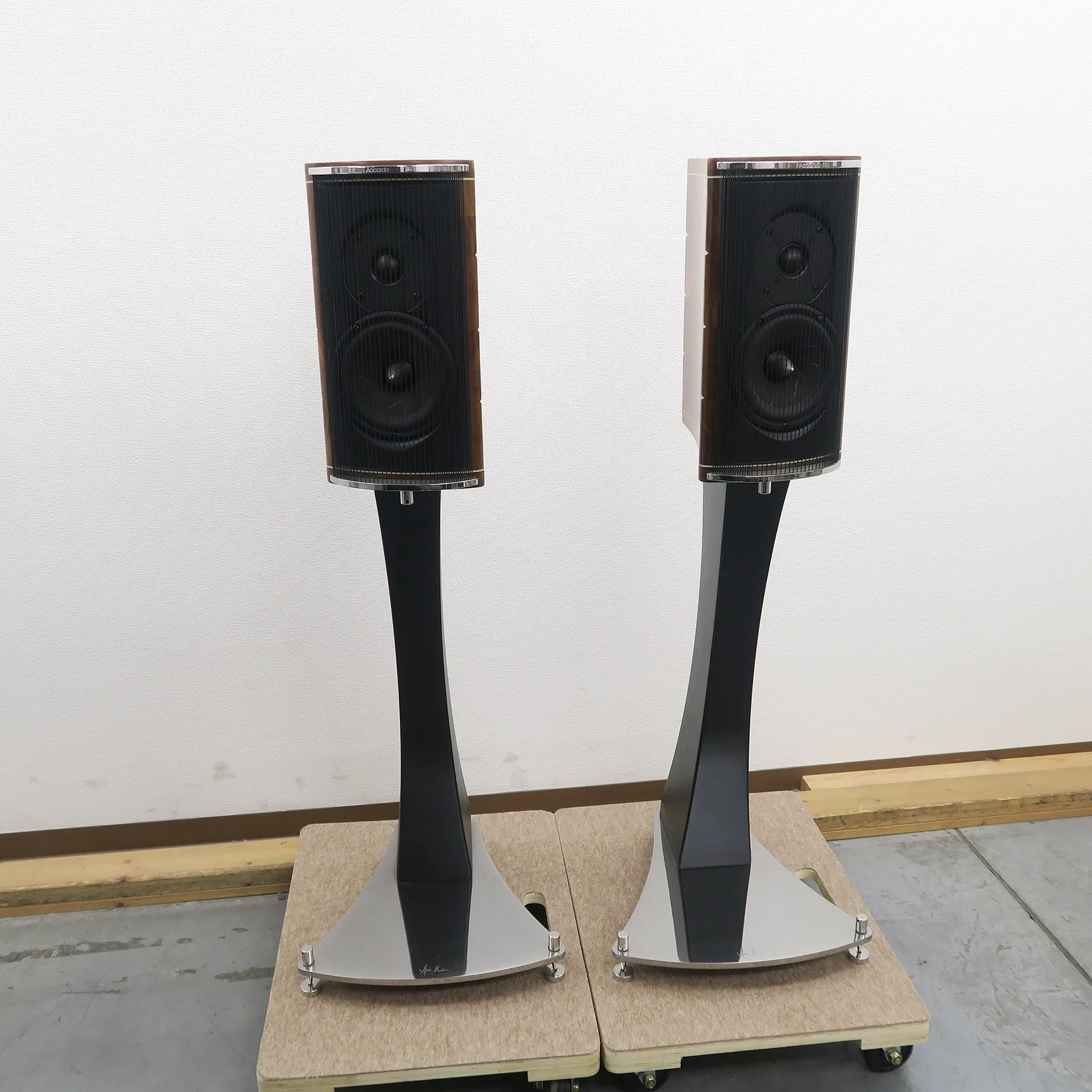 フランコセルブリン Franco Serblin Accordo スピーカーペア 専用スタンド付