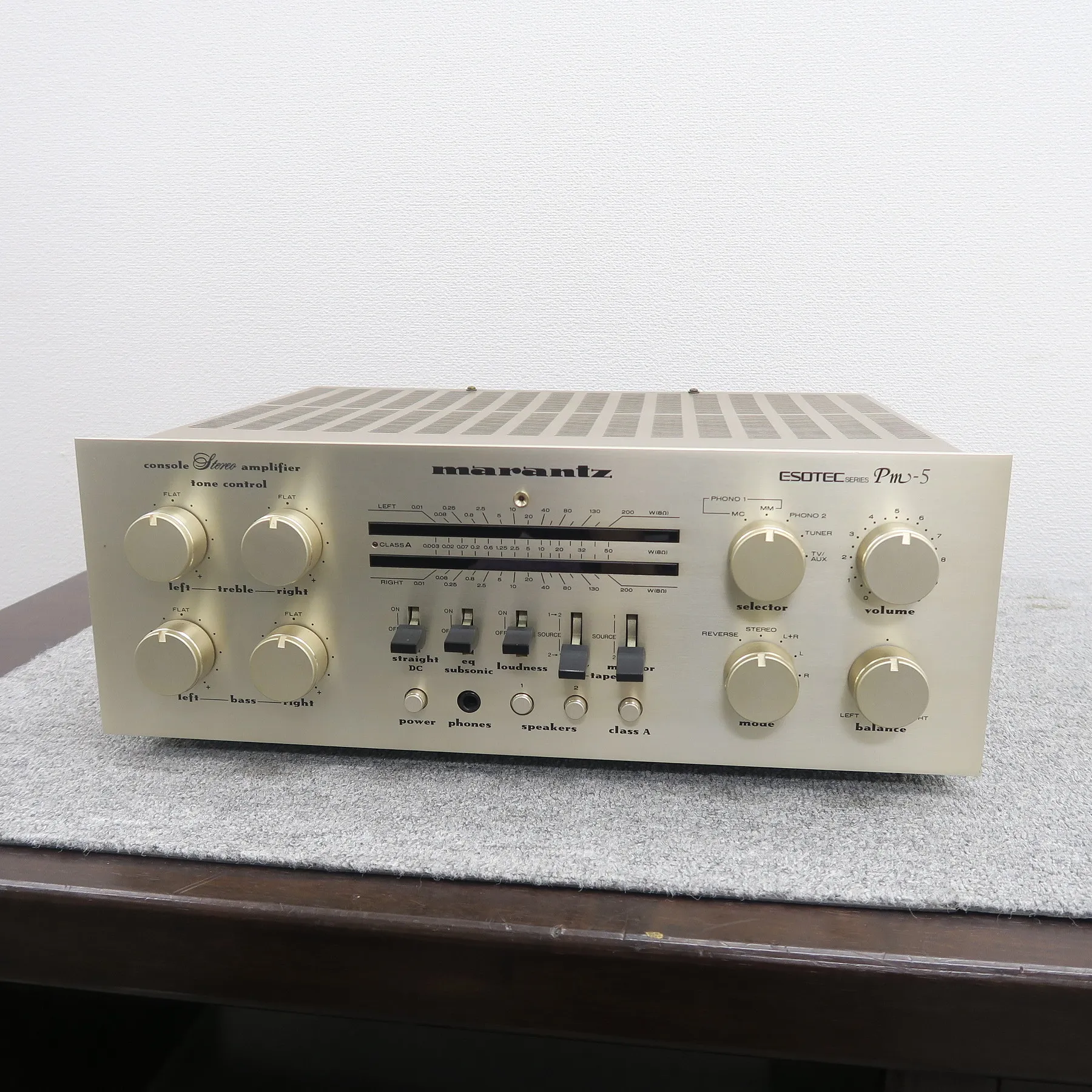マランツ Marantz PM-5 プリメインアンプ