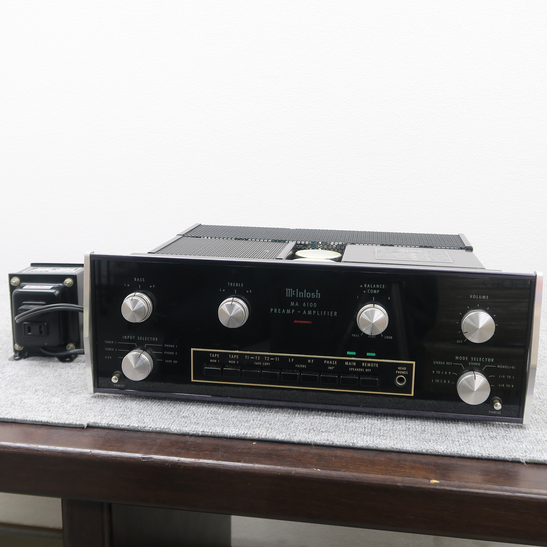 Aランク】マッキントッシュ Mcintosh MA6100 プリメインアンプ 変圧器 