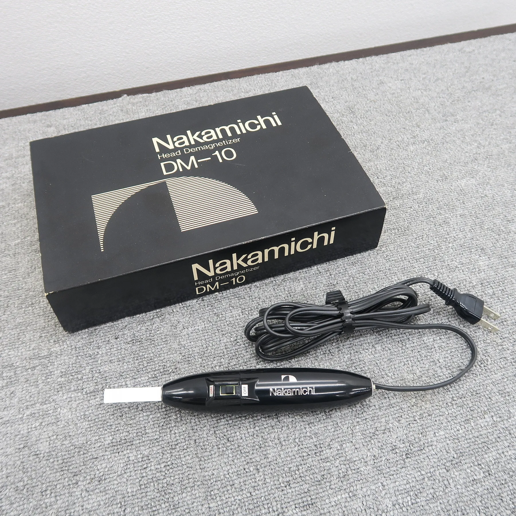 ナカミチ Nakamichi DM-10 ヘッドマグネタイザー【元箱】