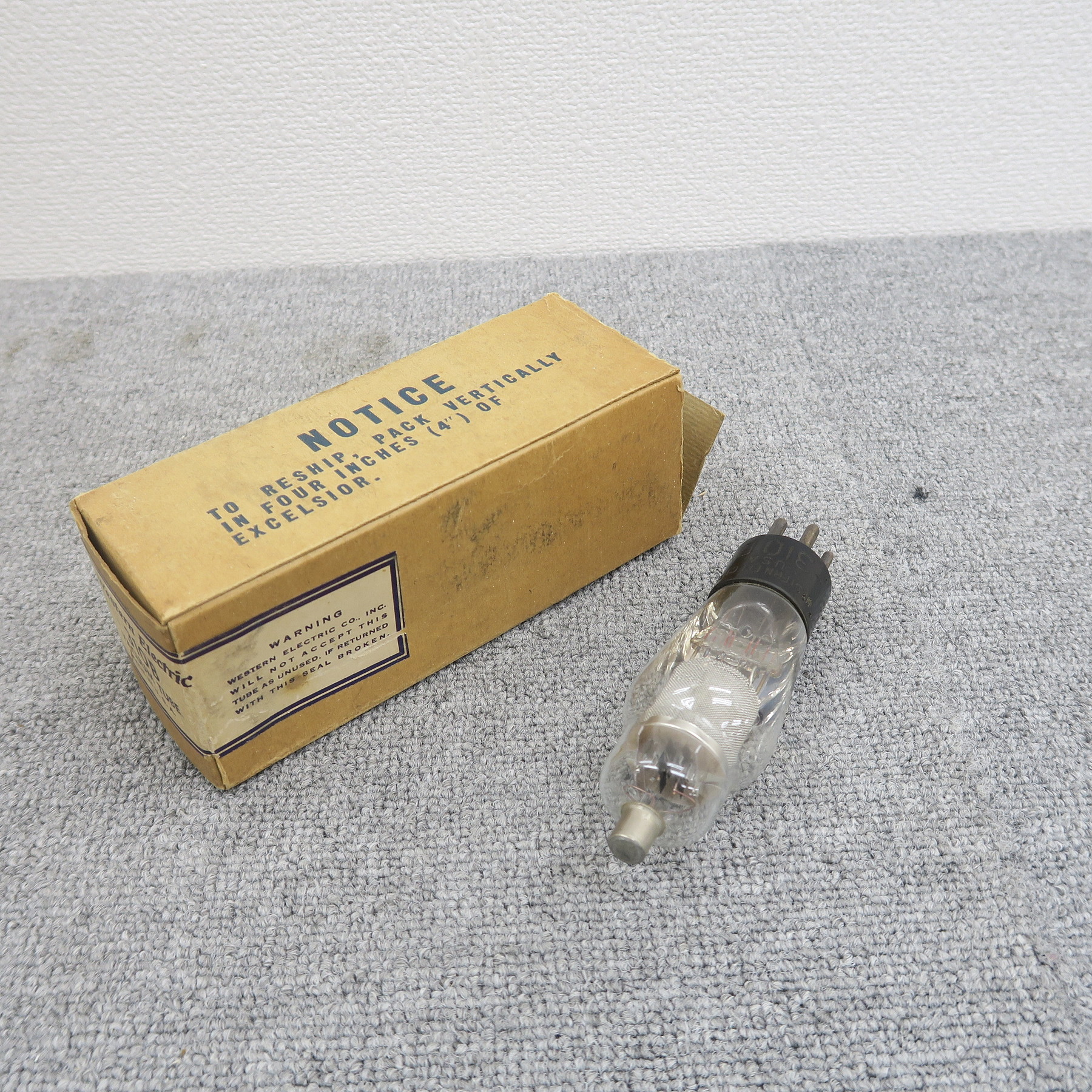Western Electric WE-310B 真空管 中古 現状】ウエスタンエレクトリック Western Electric 310B 刻印 真空管