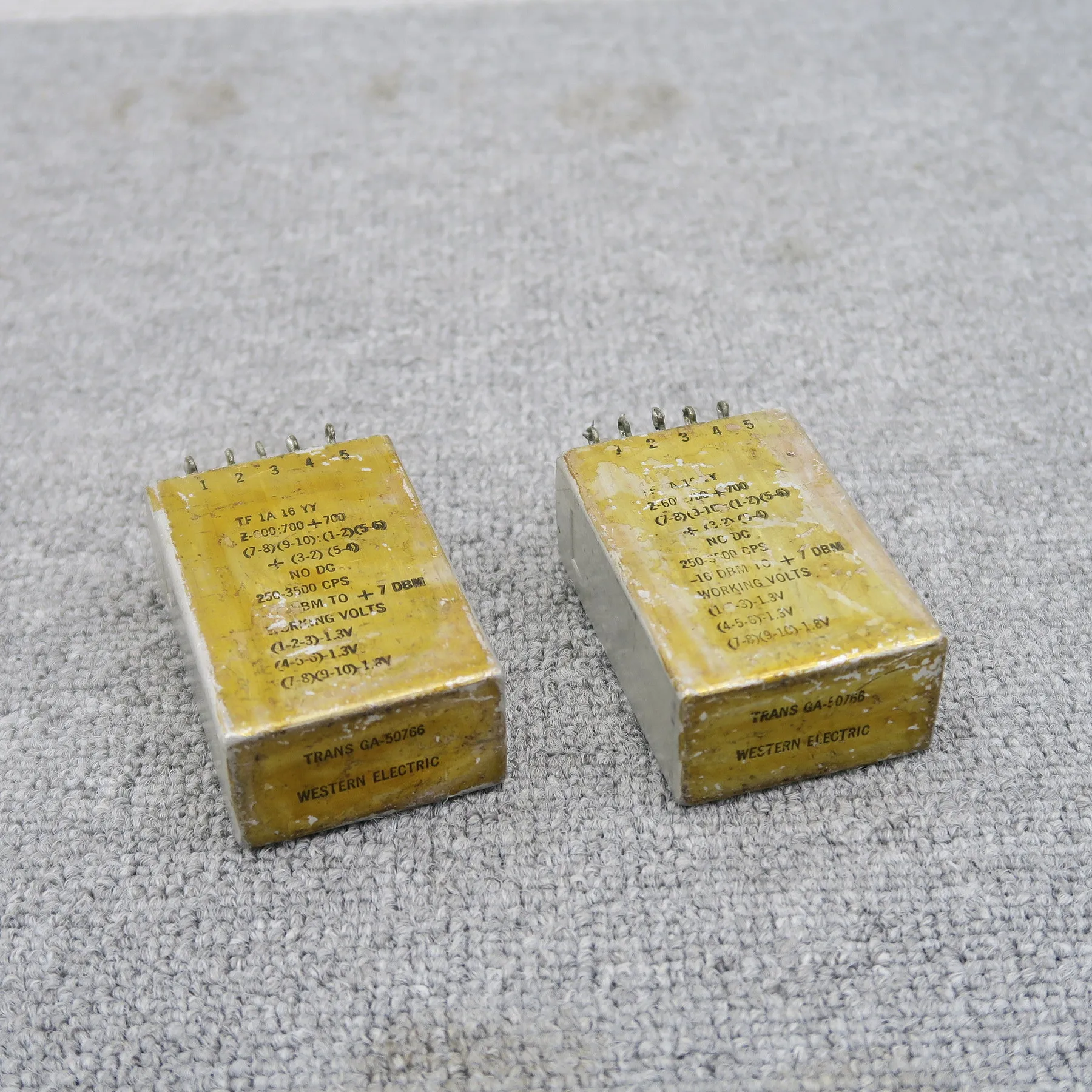 ウエスタンエレクトリック Western Electric GA50766 2個 トランス