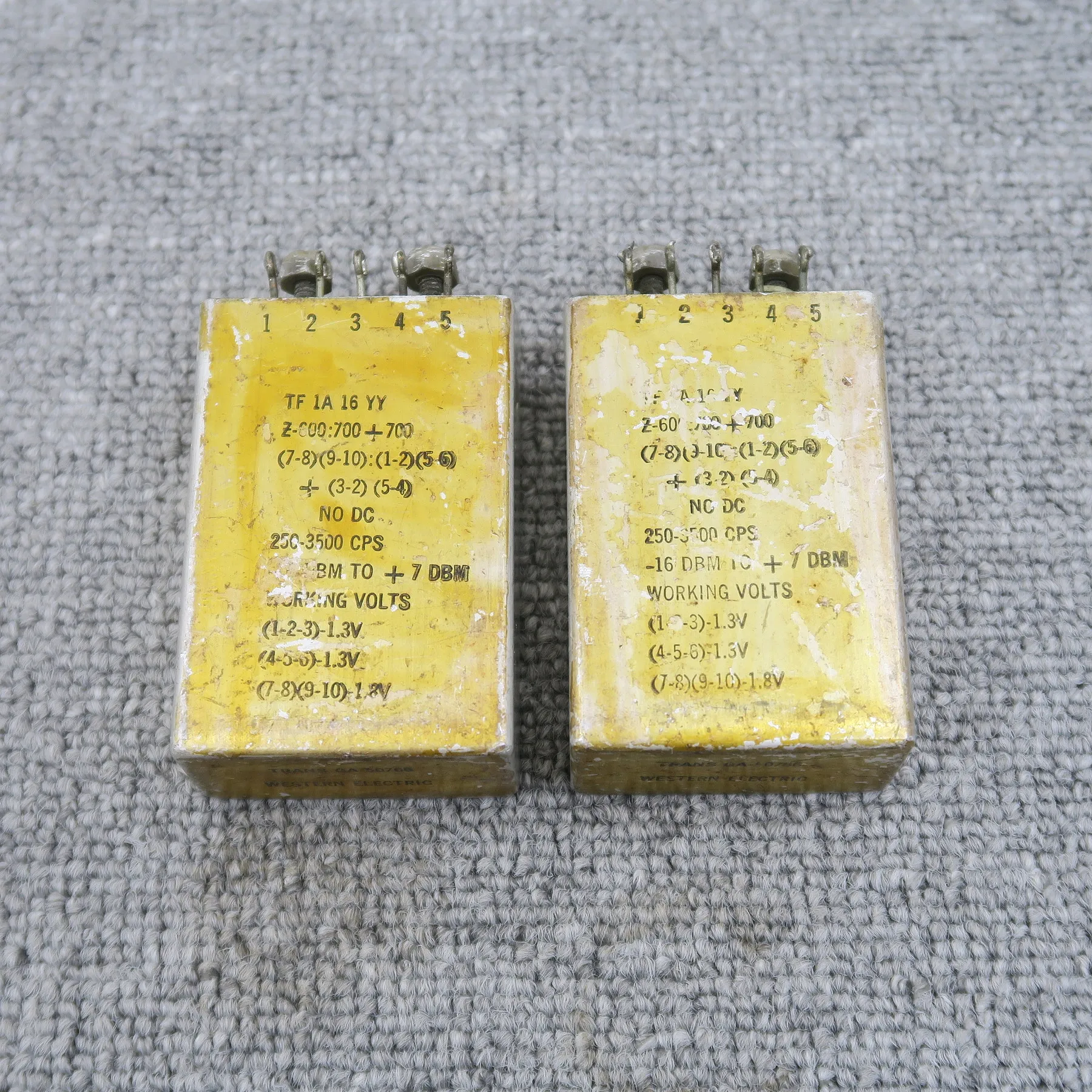ウエスタンエレクトリック Western Electric GA50766 2個 トランス