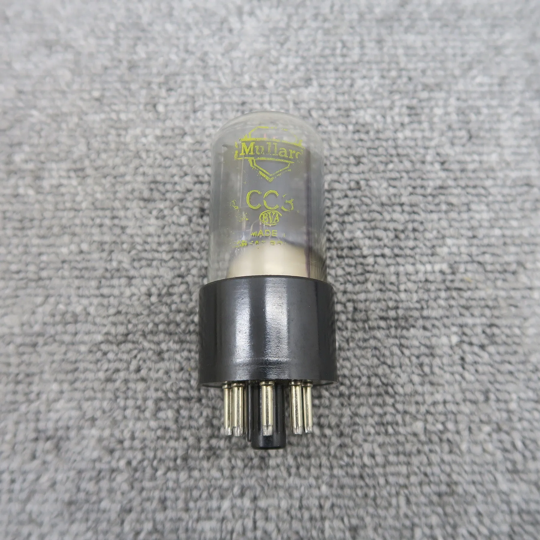 ムラード Mullard ECC33 1本 黒ベース 真空管