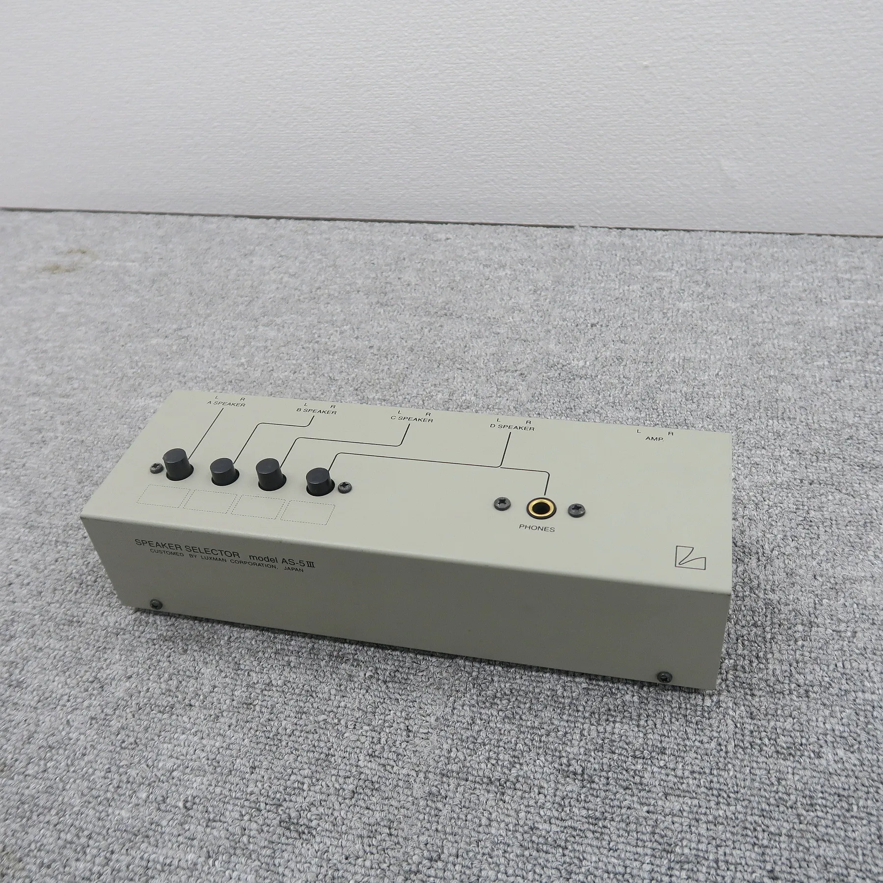 ラックスマン LUXMAN AS-5Ⅲ セレクター