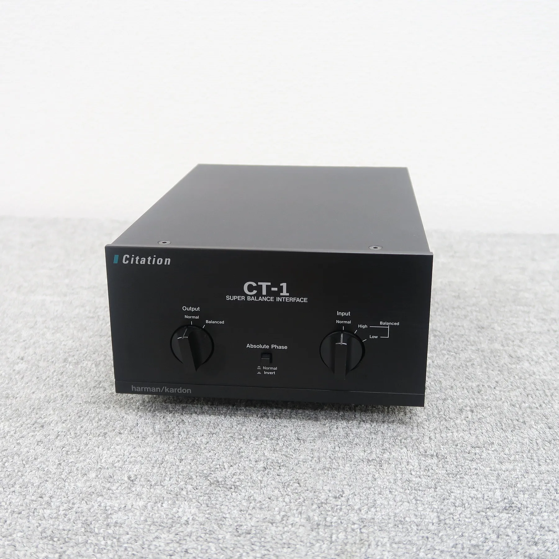 ハーマンカードン harman/kardon Citation CT-1 バランス入出力インターフェース