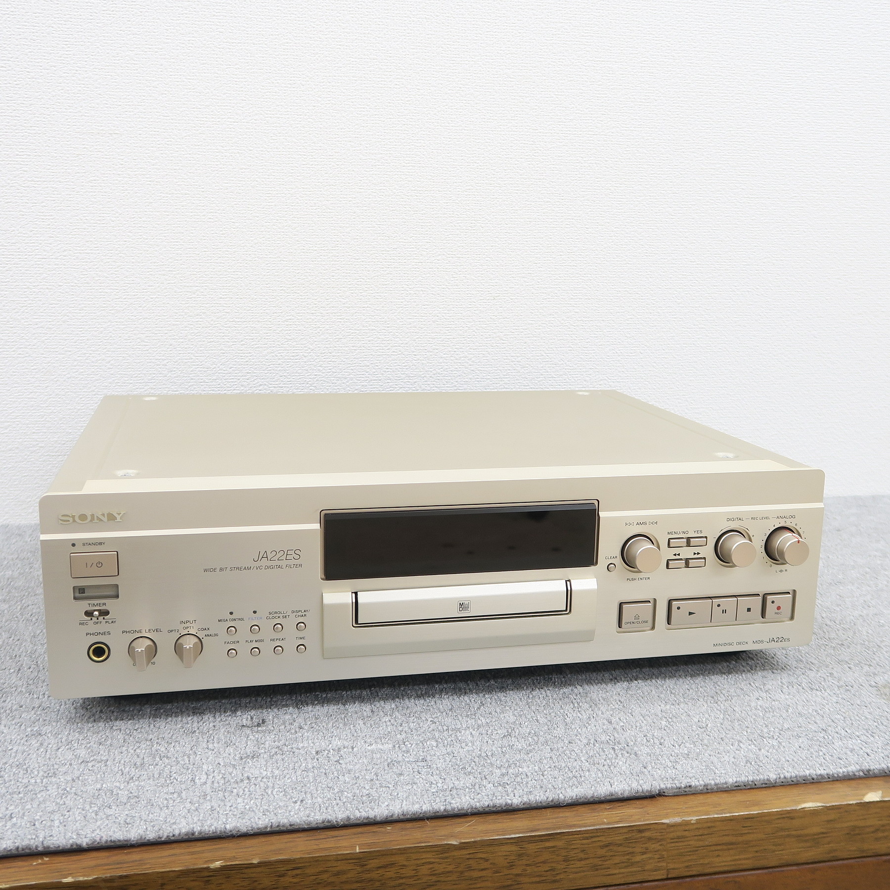 Bランク】ソニー SONY MDS-JA22ES MDデッキ【元箱】@50839 / 中古