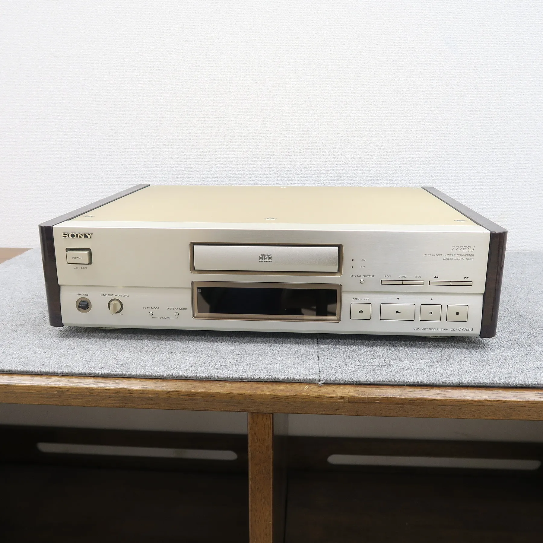 ソニー SONY CDP-777ESJ CDデッキ