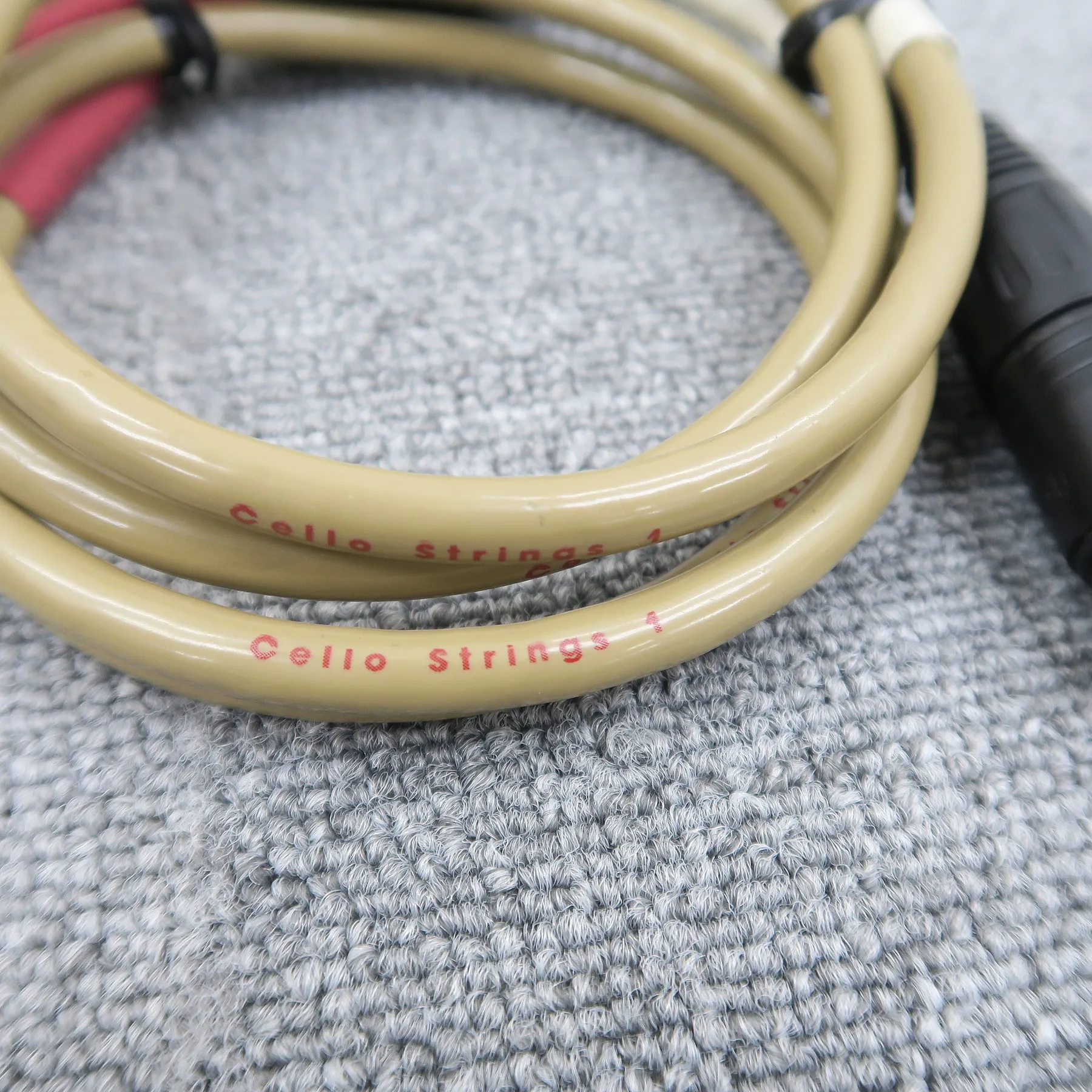 チェロ CELLO strings 1 XLR/Fischerケーブル 約0.8mペア @50907｜中古