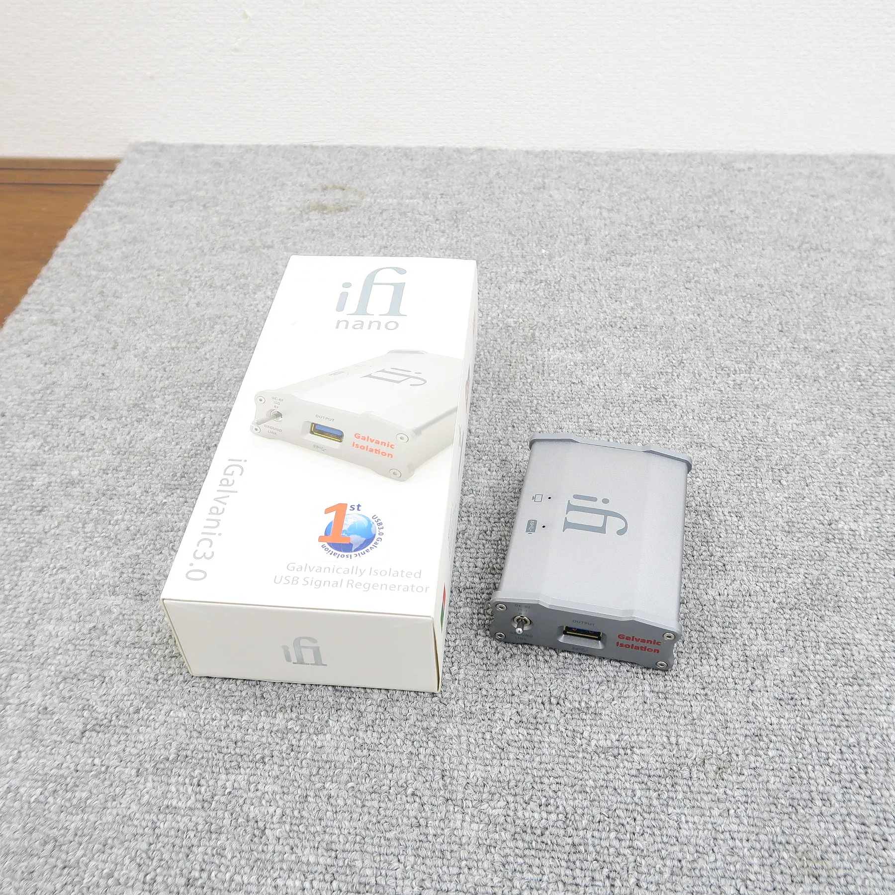 アイファイ オーディオ ifi audio nano iGalvanic3.0 アイソレーター【元箱】