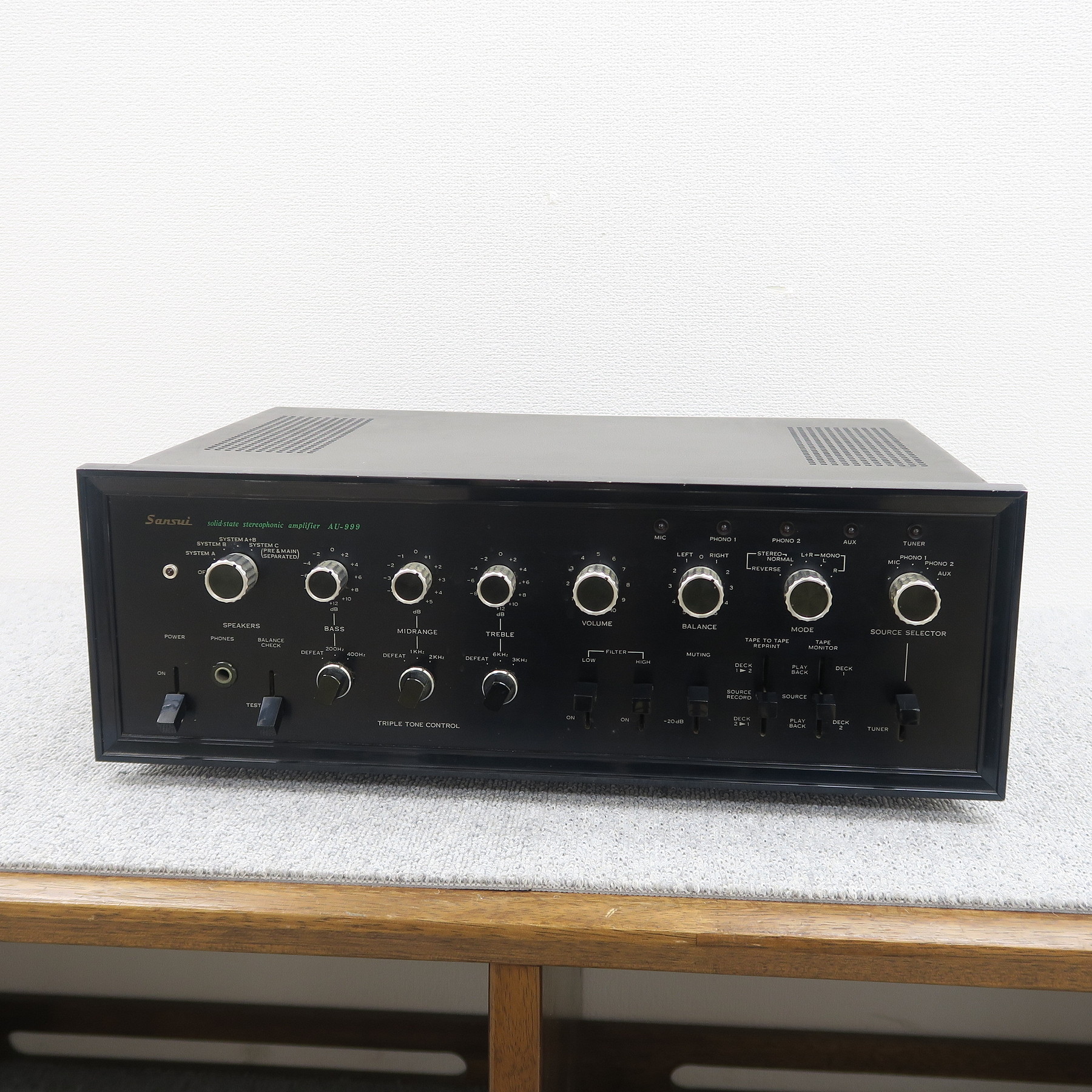 現状】サンスイ SANSUI AU-999 プリメインアンプ @51000 / 中古 