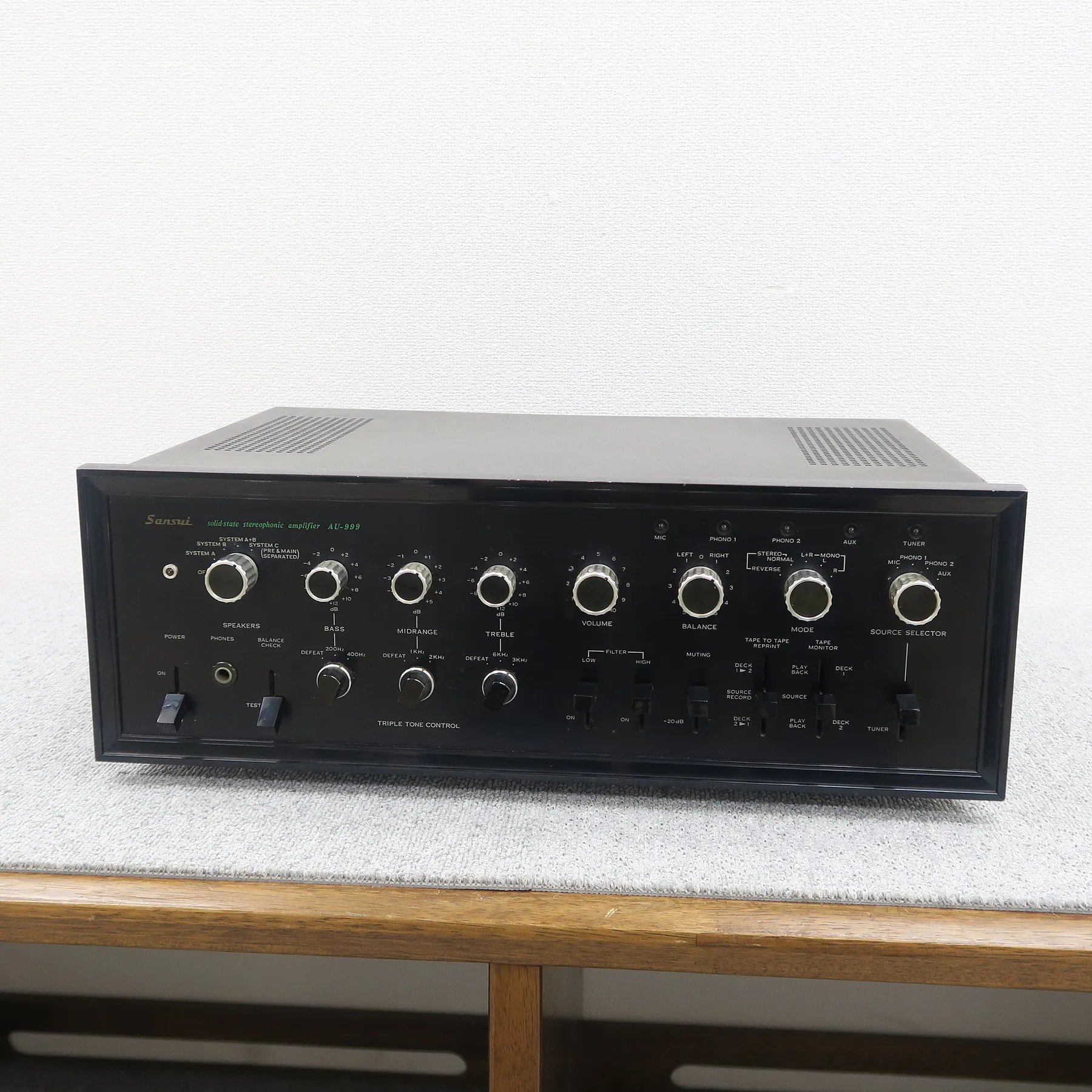 サンスイ SANSUI AU-999 プリメインアンプ