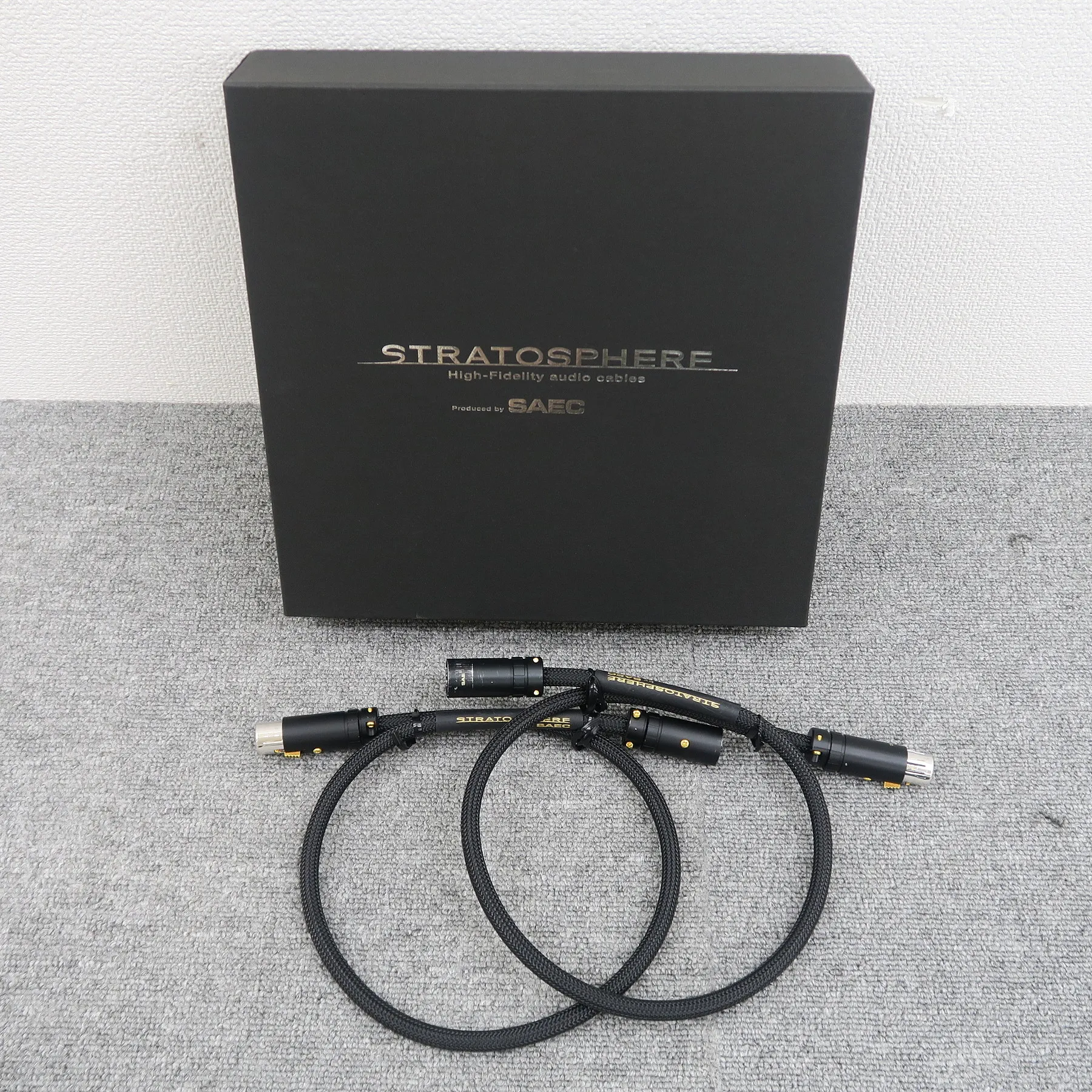 サエク SAEC STRATOSPHERE XR-1 0.7m XLRケーブル【元箱】