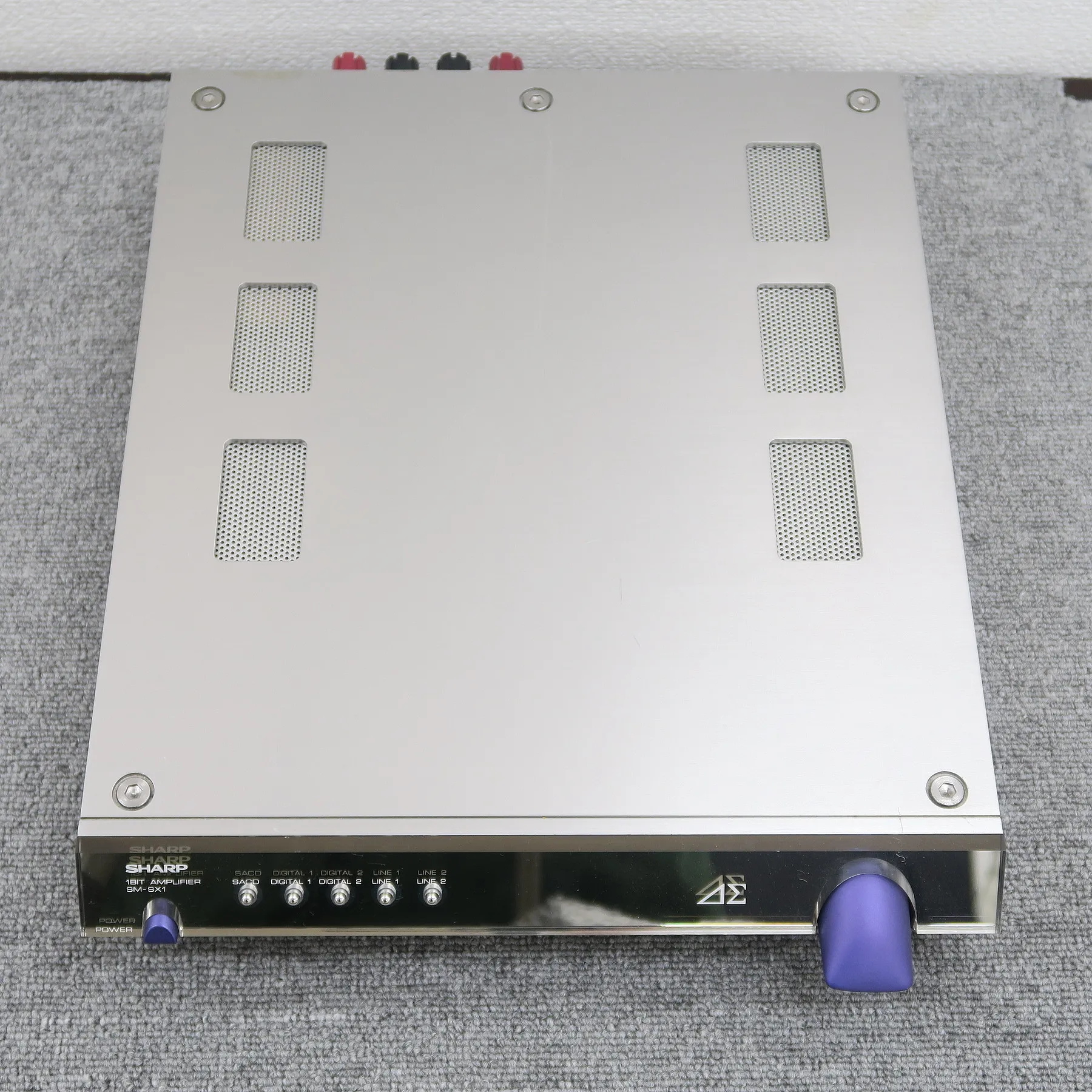 超希少！シャープ SHARP SM-SX1 プリメインアンプ シャープ SHARP SM-SX1 プリメインアンプ @51185｜中古オーディオ販売