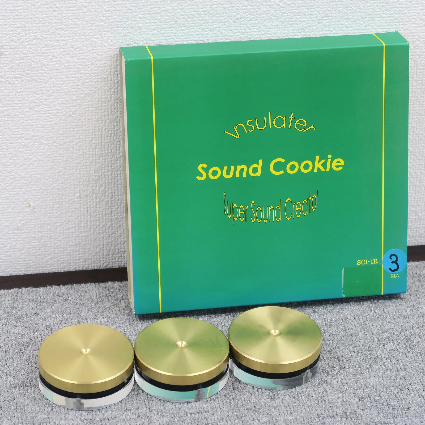 サウンドステージ Sound Stage SCI-1R 3個 インシュレーター【元箱】