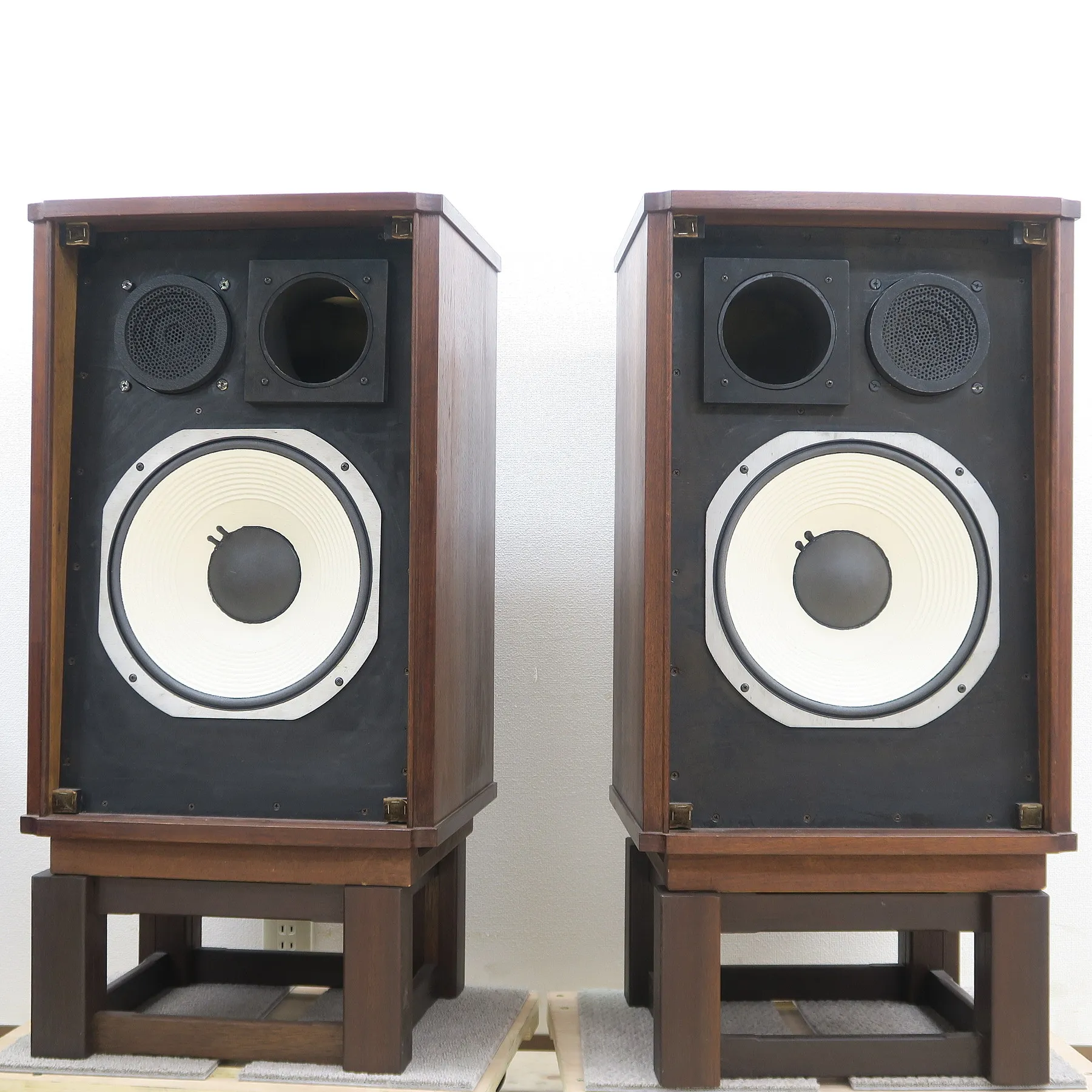 サンスイ SANSUI SP-505J スピーカーペア スタンド付き