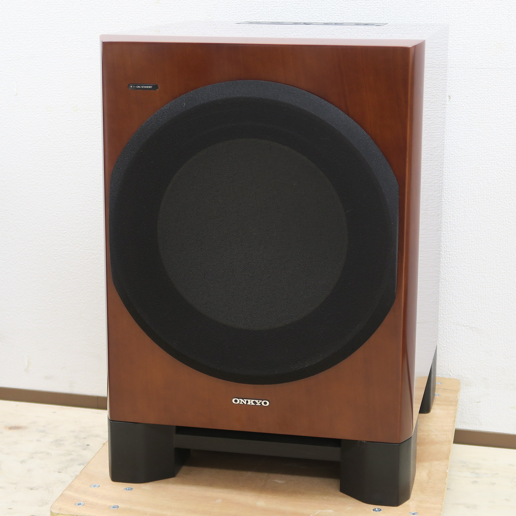 美品！】ONKYO SL-D500 アンプ内蔵サブウーファー スピーカー-