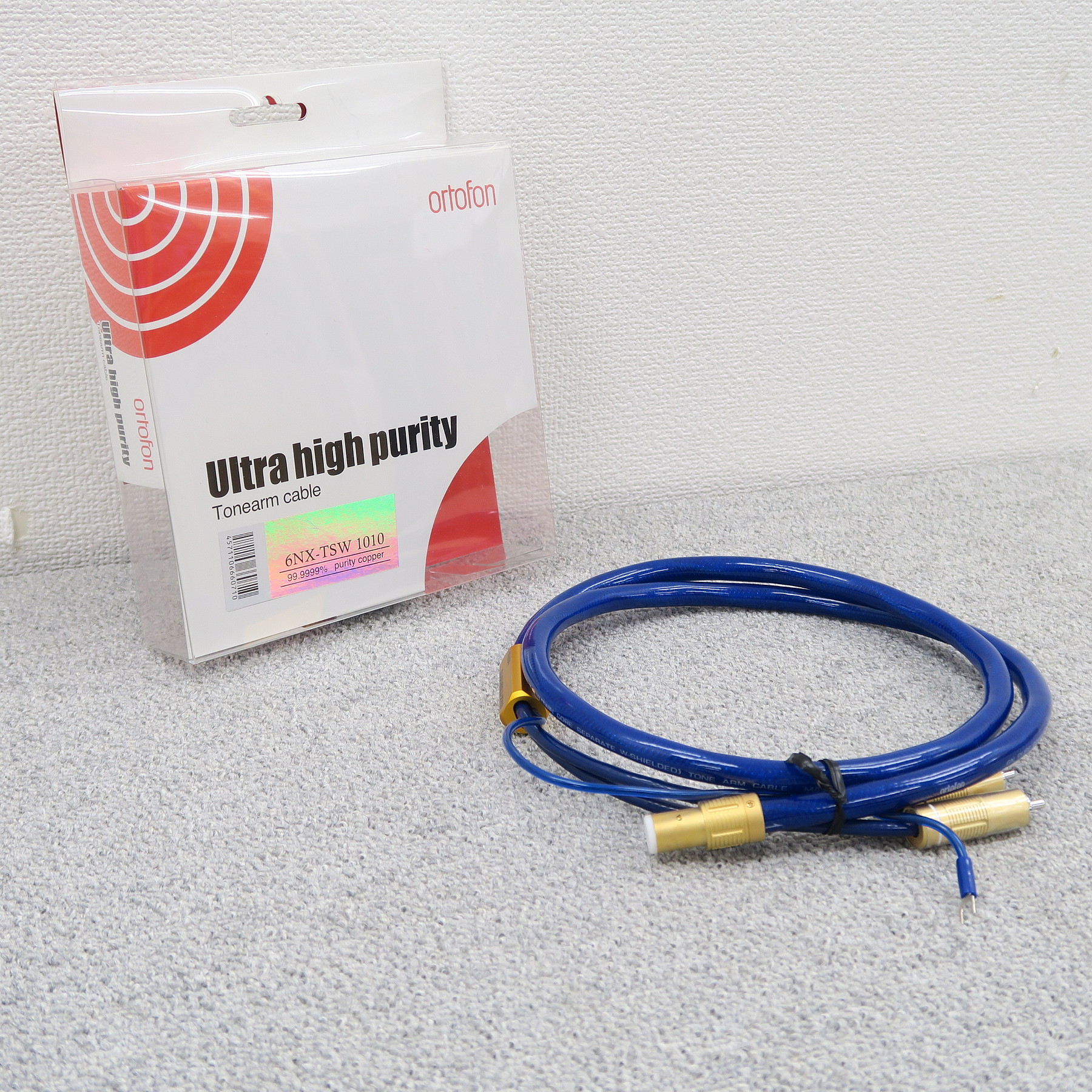Sランク】オルトフォン ortofon 6NX-TSW1010 1.2m フォノケーブル【元