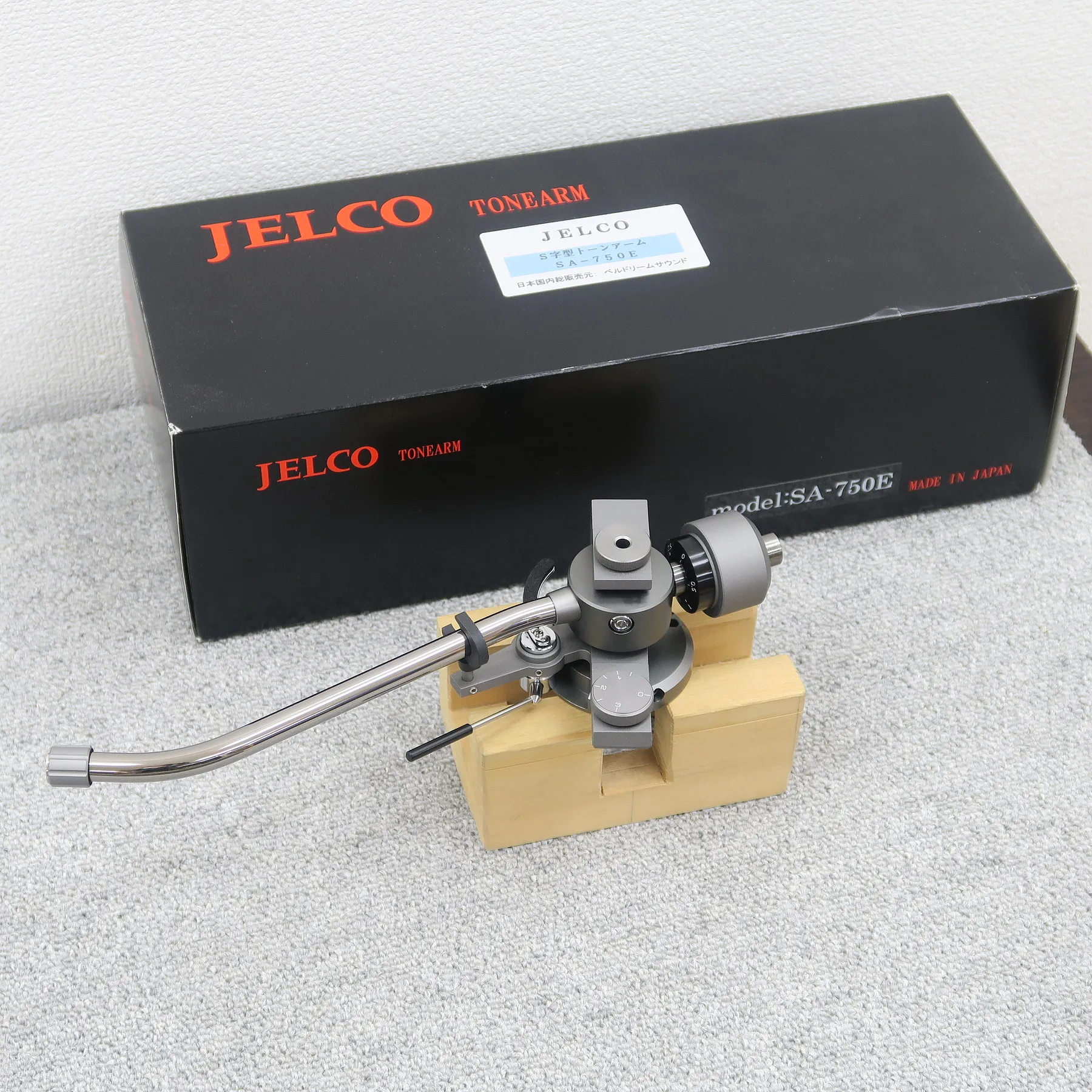 ジェルコ JELCO SA-750E トーンアーム【元箱】