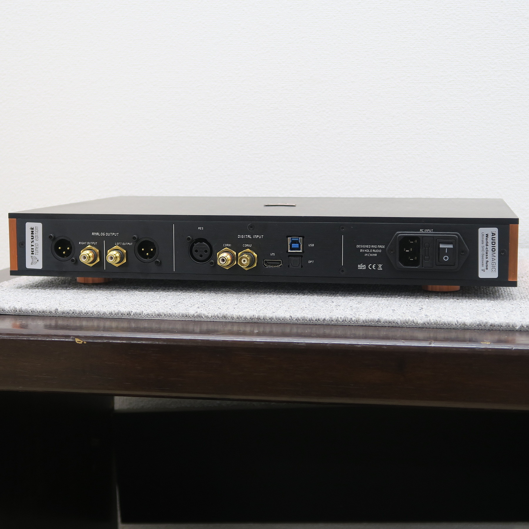 Sランク】ホロ オーディオ Holo Audio Spring DAC2 Level3 KTE D/Aコンバーター【元箱】@51310 / 中古 オーディオ買取、販売、通販のショップアフロオーディオ横浜