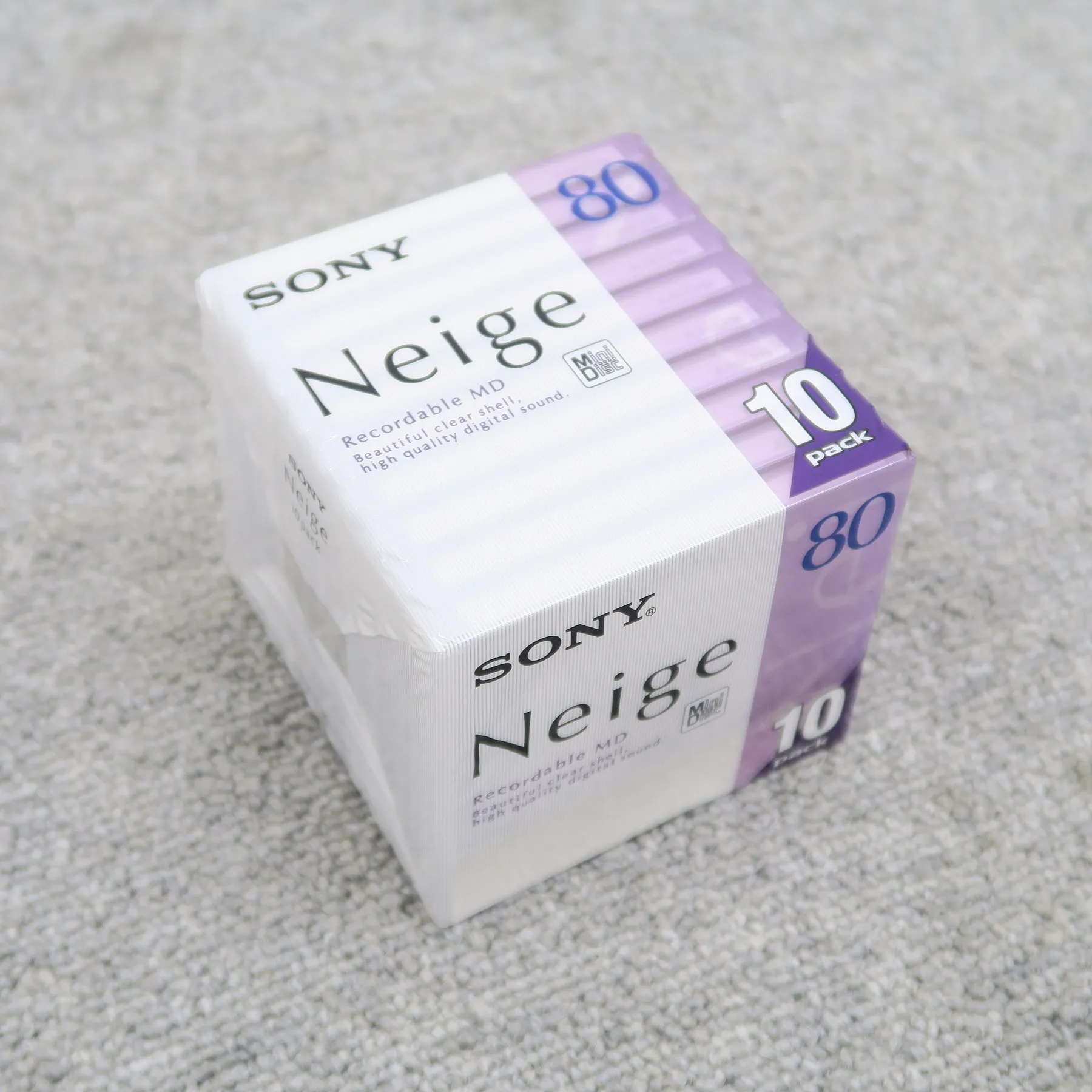 SONY 10MDW80NED MDディスク 10枚セット