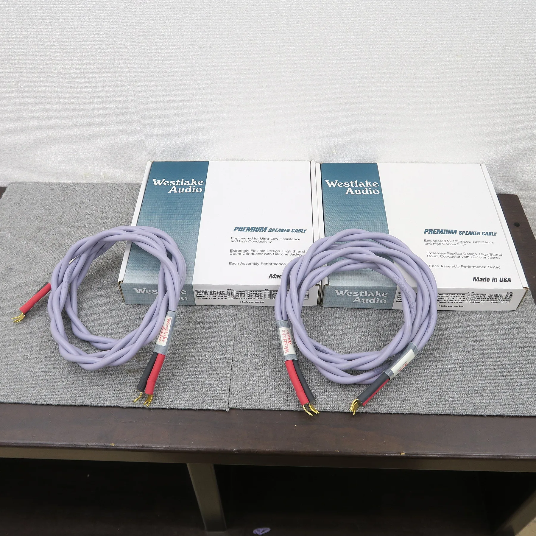 Westlake Audio WI 0408 2.4m スピーカーケーブル ペア【元箱】