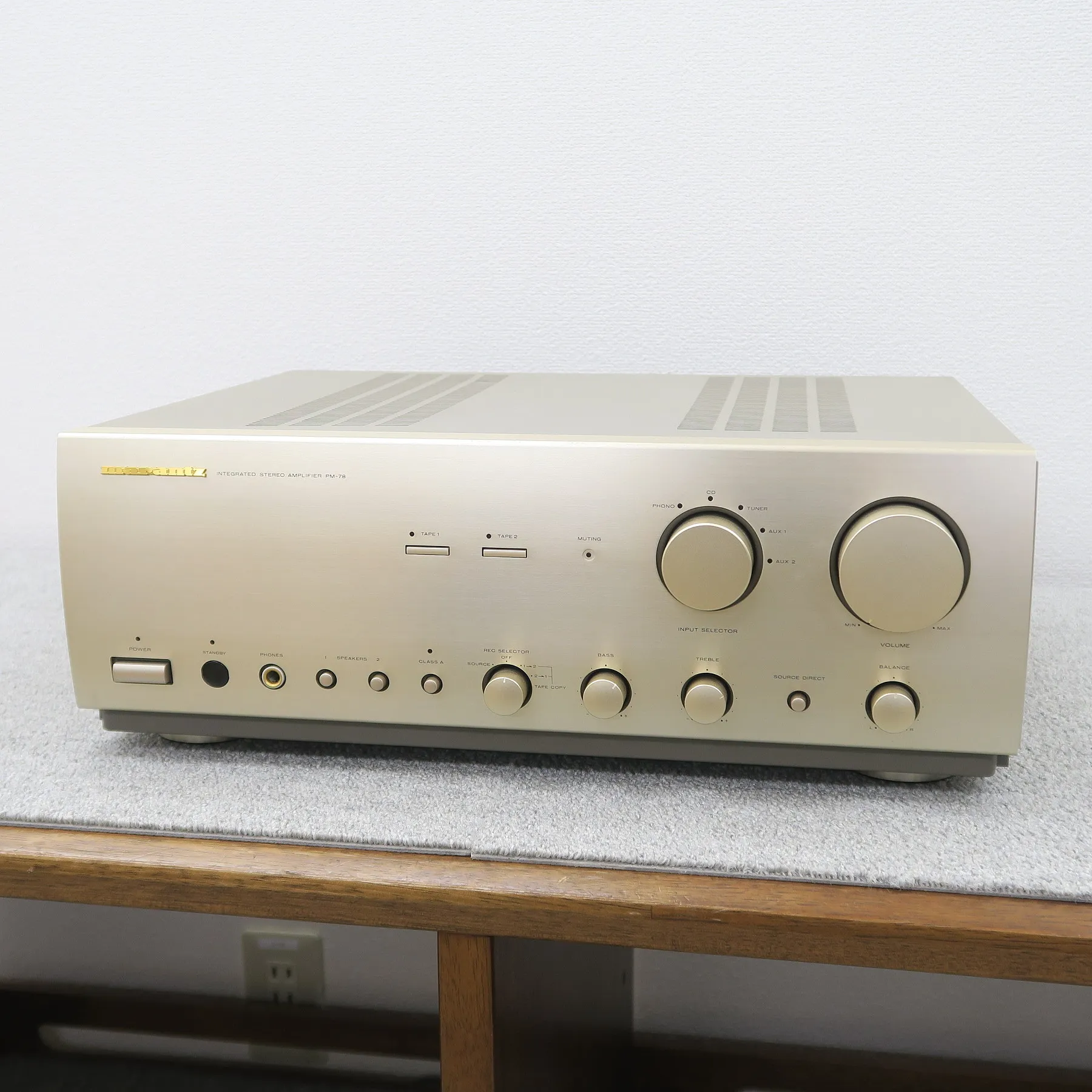 マランツ Marantz PM-78 プリメインアンプ 【元箱】