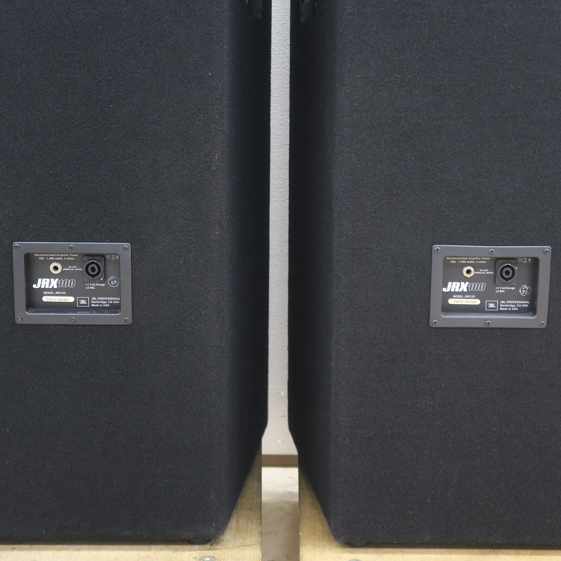 ジェイビーエル JBL JRX125 PAスピーカーペア @51570｜中古オーディオ