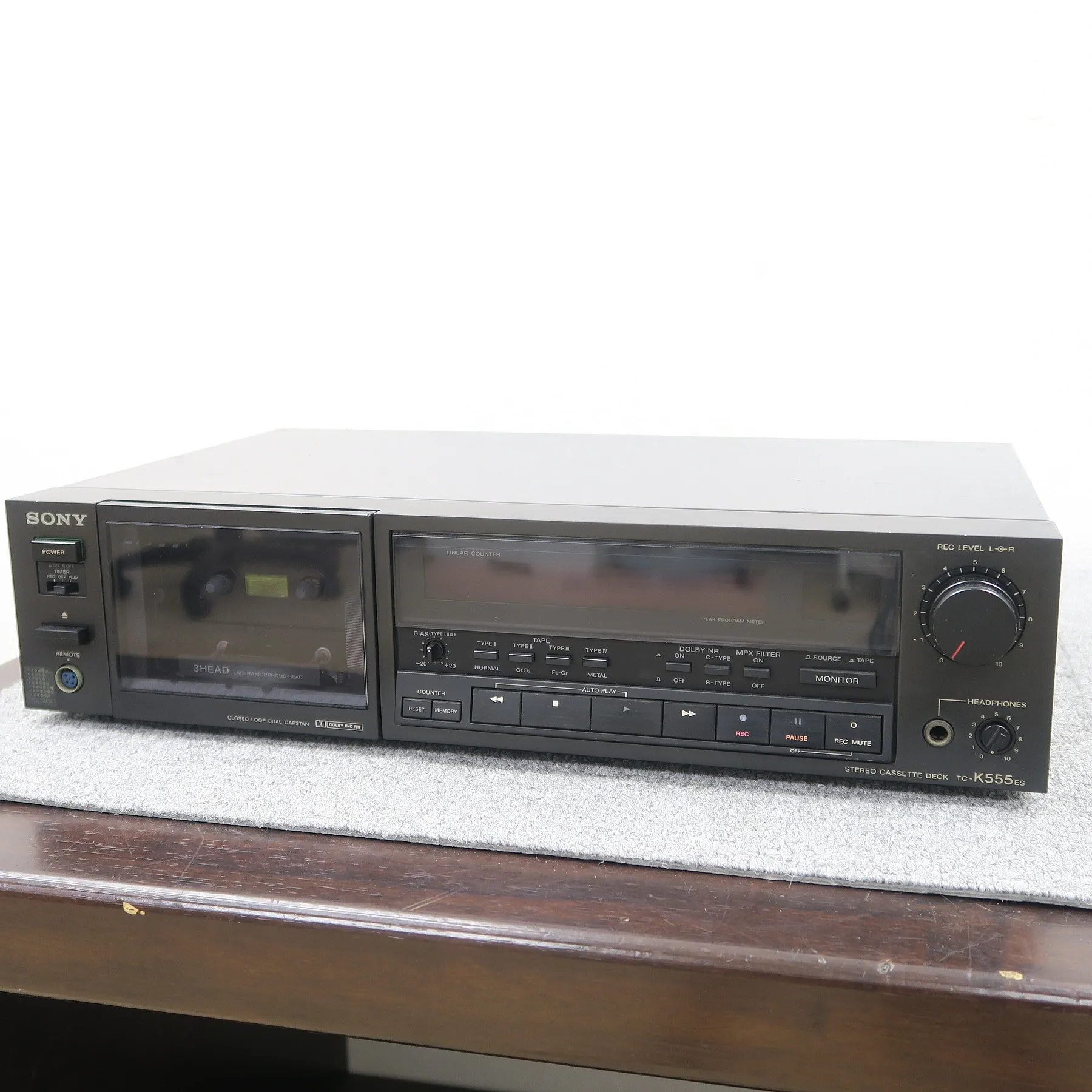 ソニー SONY TC-K555ESⅡ カセットデッキ