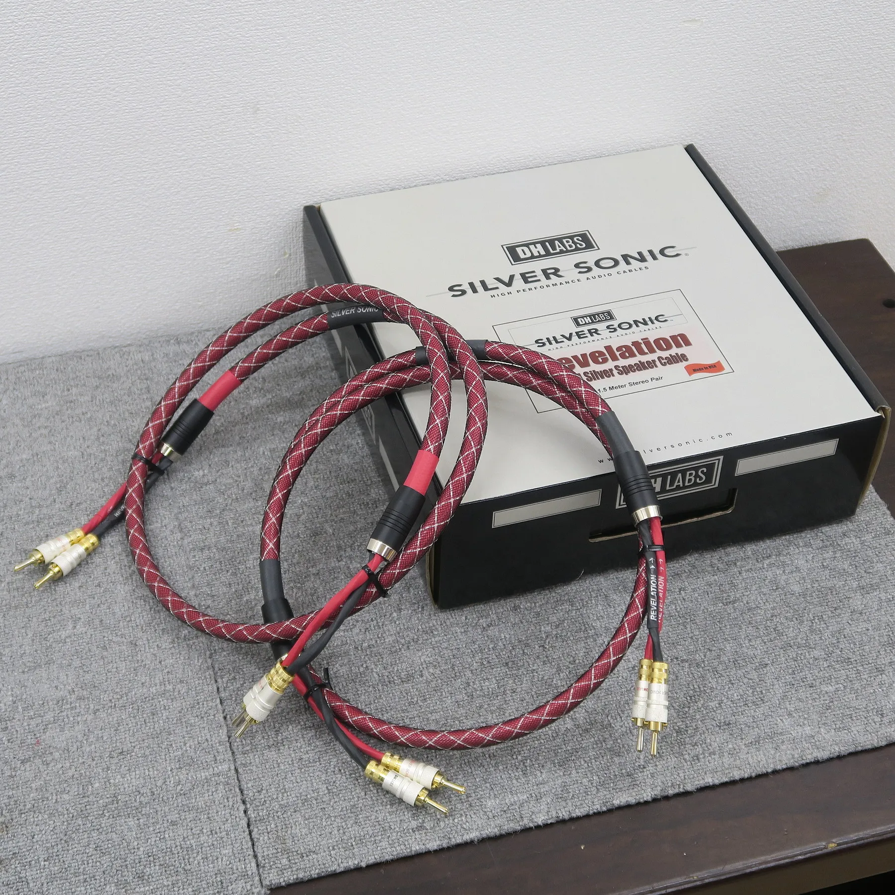 ディーエイチ ラボ DH Labs REVELATION SP 1.5m スピーカーケーブル ペア 【元箱】