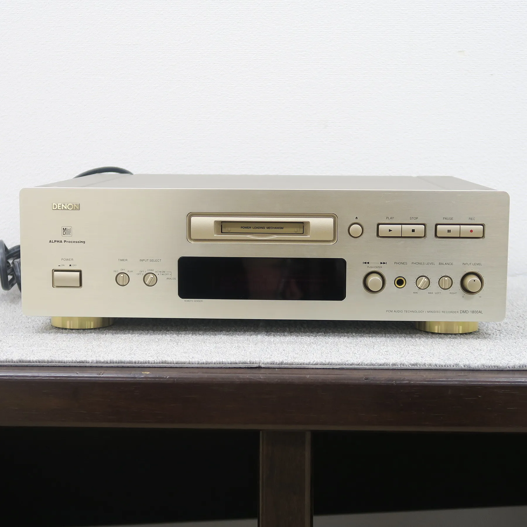 デノン DENON DMD-1800AL MDデッキ