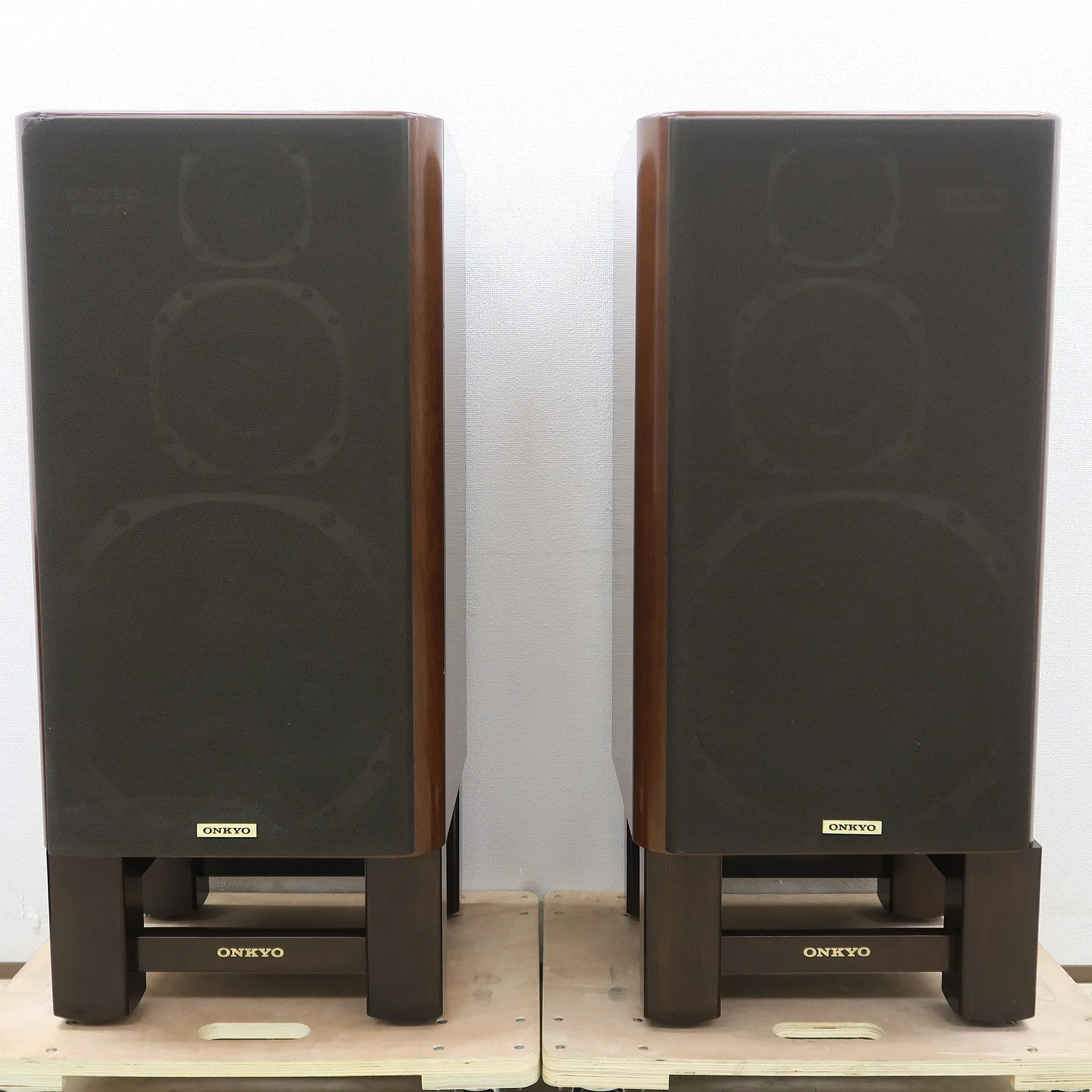オンキヨー ONKYO MONITOR 2001 スピーカーペア スタンド付 @51790