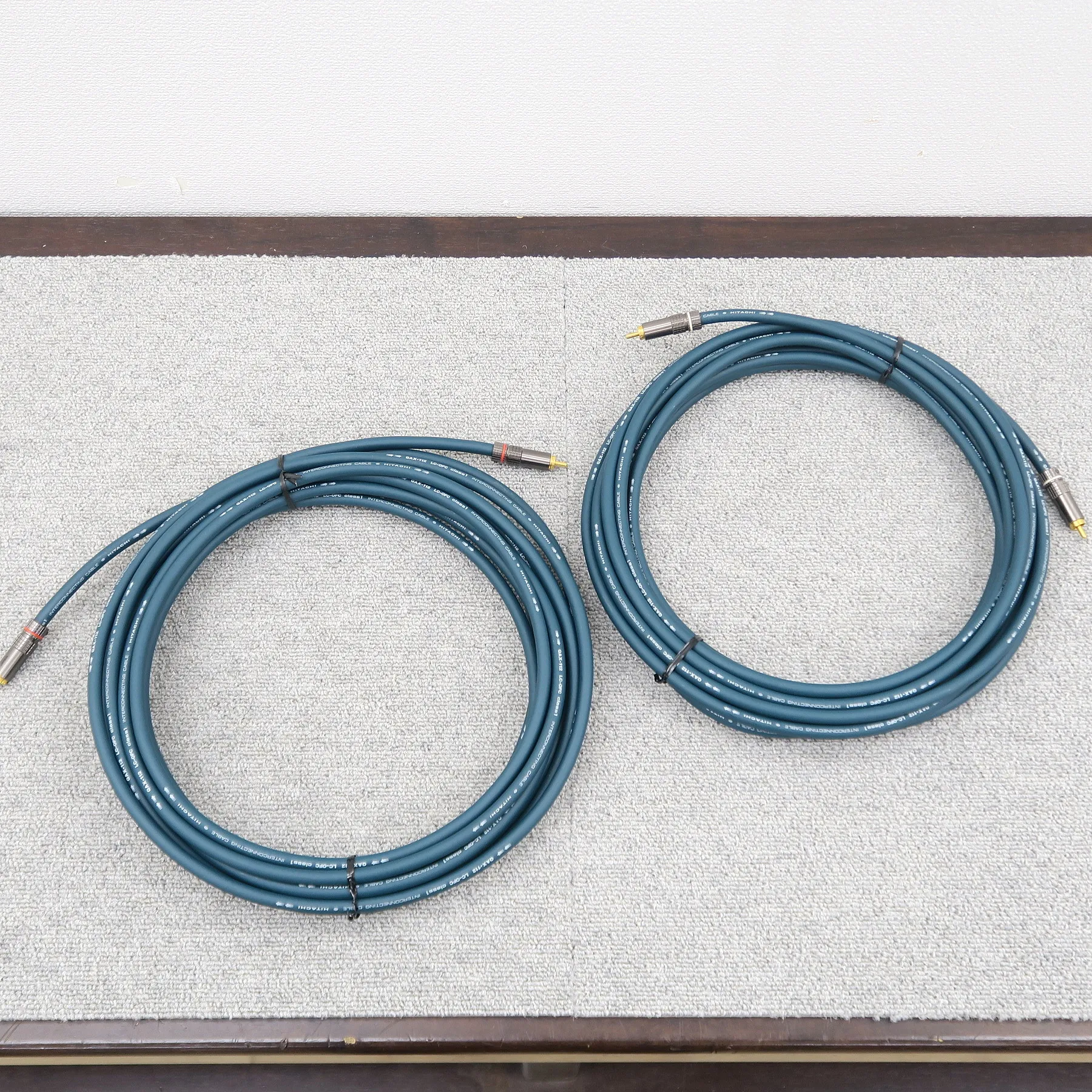 ヒタチ HITACHI QAX-112 LC-CFC CALSS1 約9.0m RCAケーブルペア