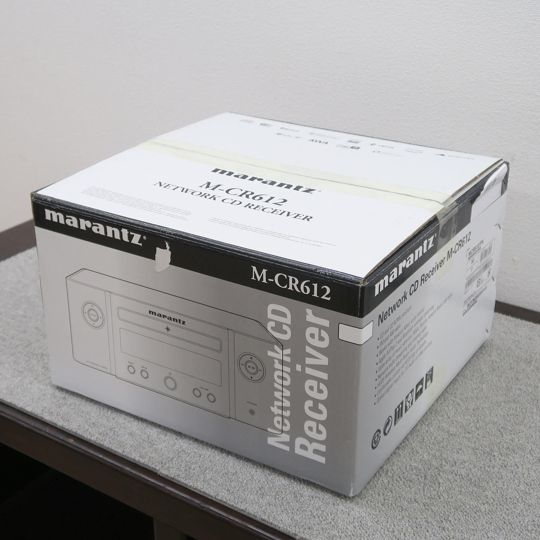 Sランク】マランツ Marantz M-CR612 レシーバー 【元箱】 @51612 Sランク】マランツ Marantz M-CR612 レシーバー 【元箱】 @51612