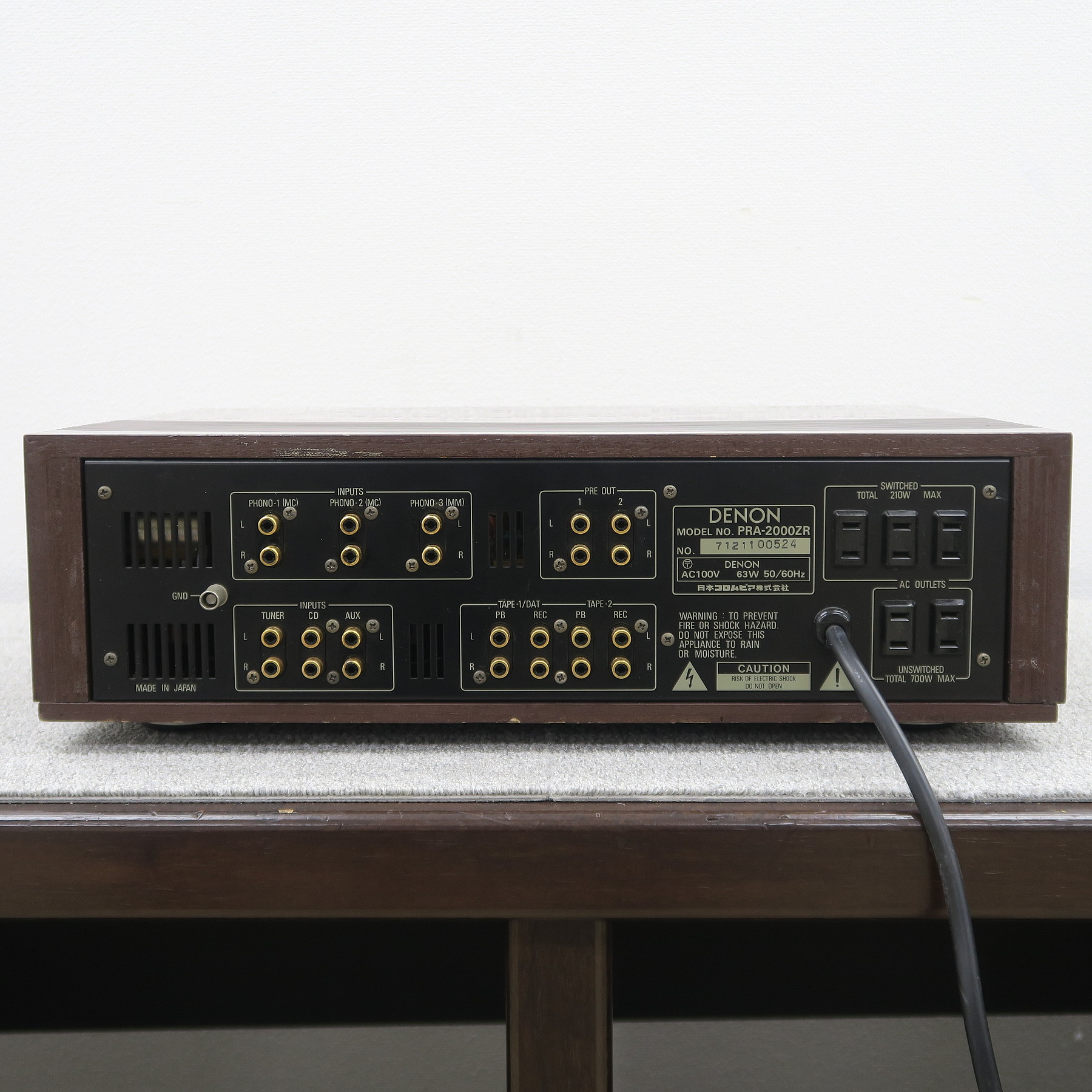 Cランク】デノン DENON PRA-2000ZR プリアンプ @51734 / 中古 Cランク】デノン DENON PRA-2000ZR プリアンプ @51734 / 中古