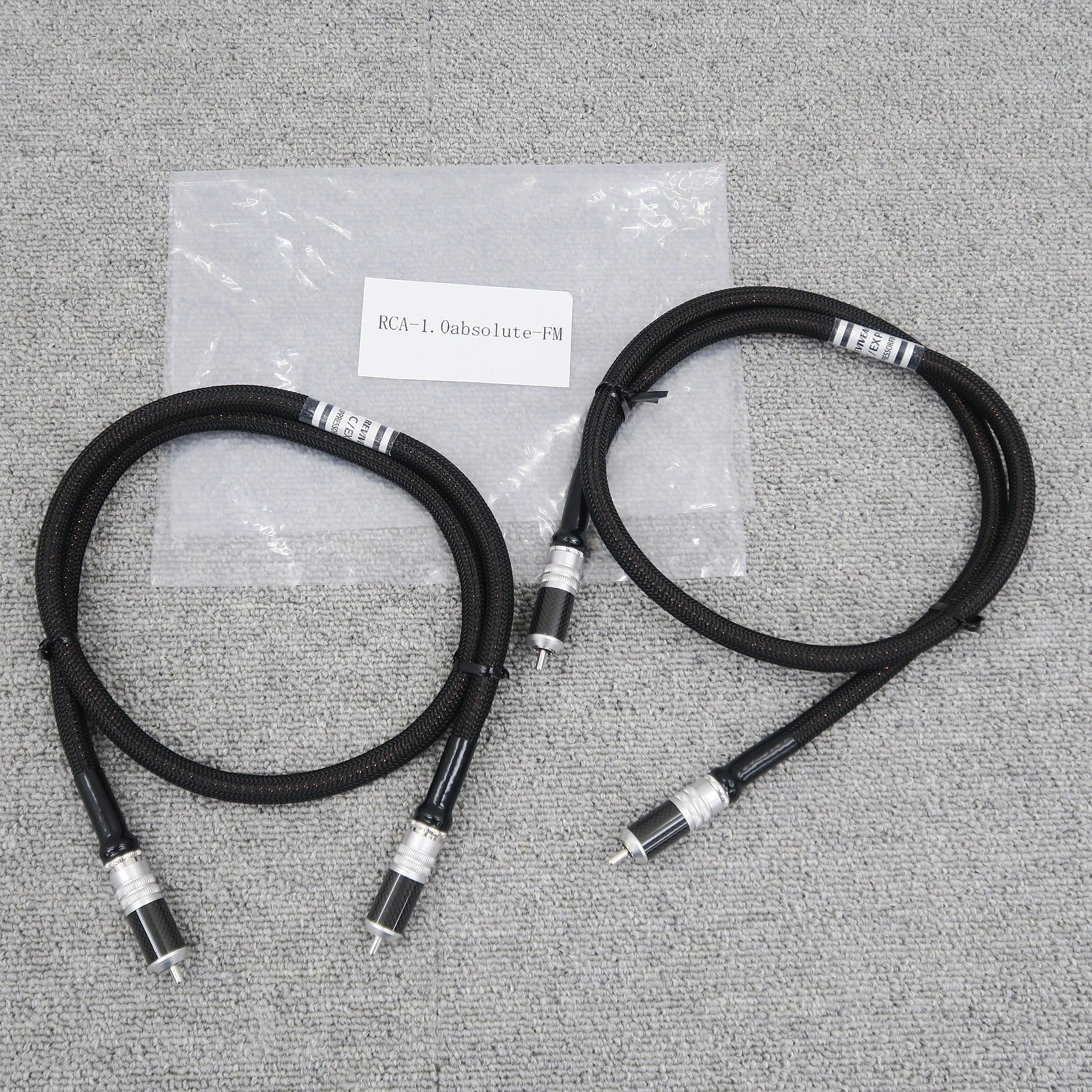 Acoustic Revive RCA-absolute-FM 1.0m RCAケーブルペア