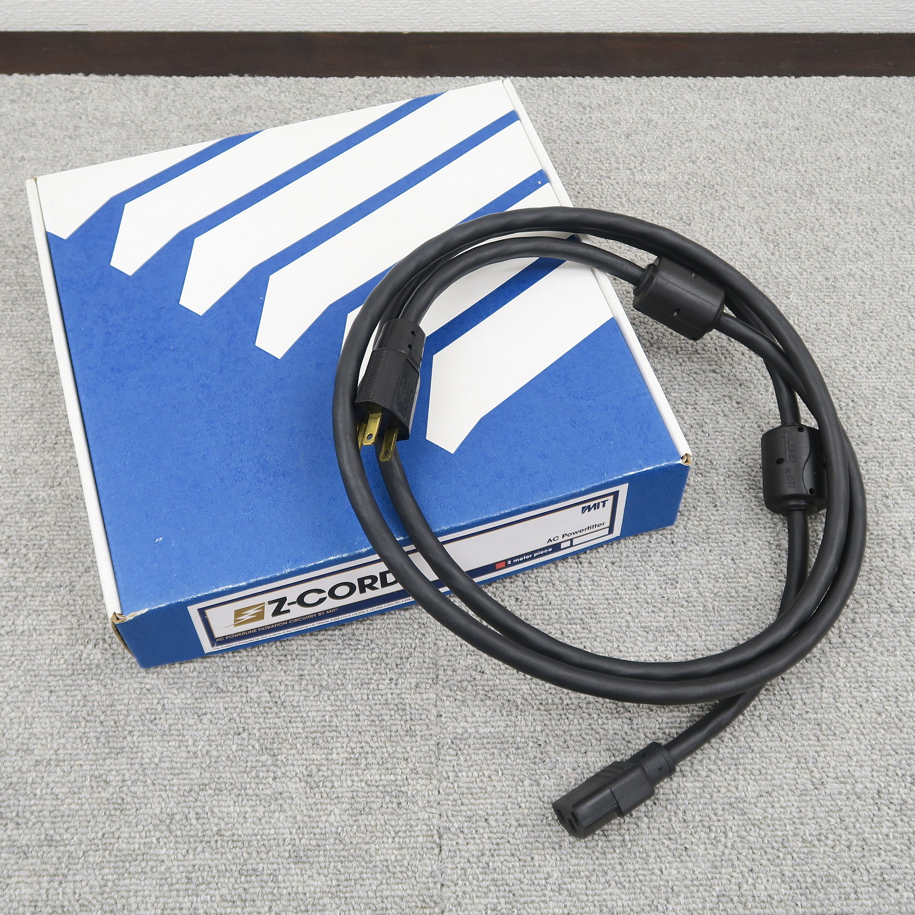 Bランク】エムアイティー MIT Z CORD 2.0m 電源ケーブル 【元箱