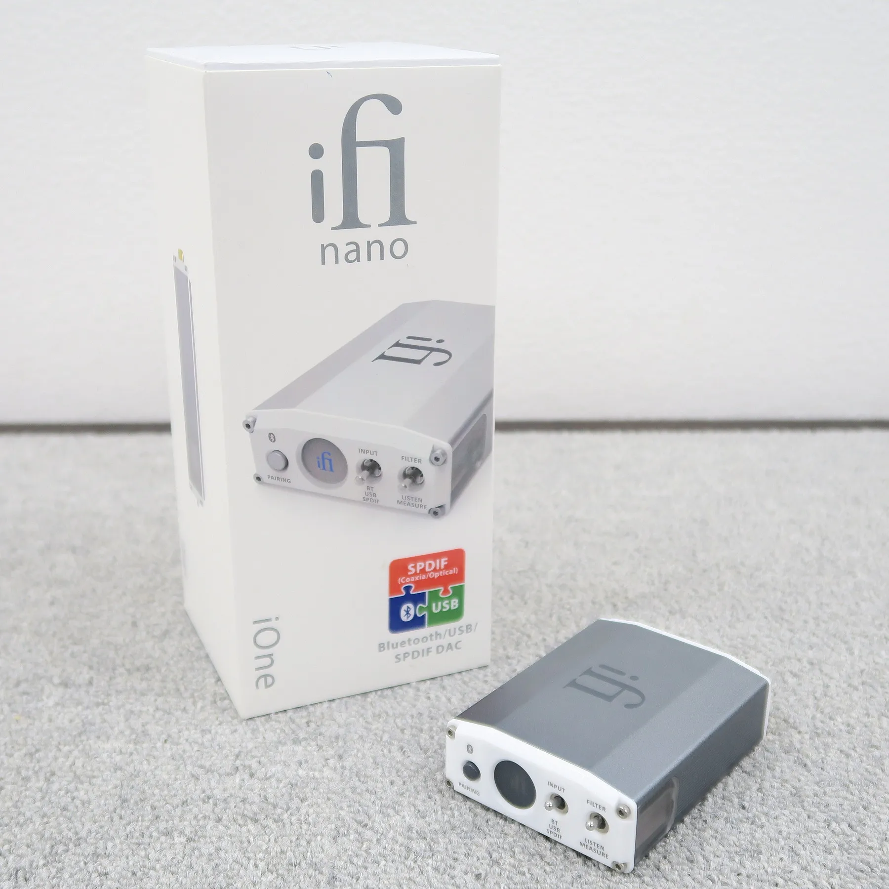 アイファイ オーディオ ifi audio nano iONE D/Aコンバーター【元箱】