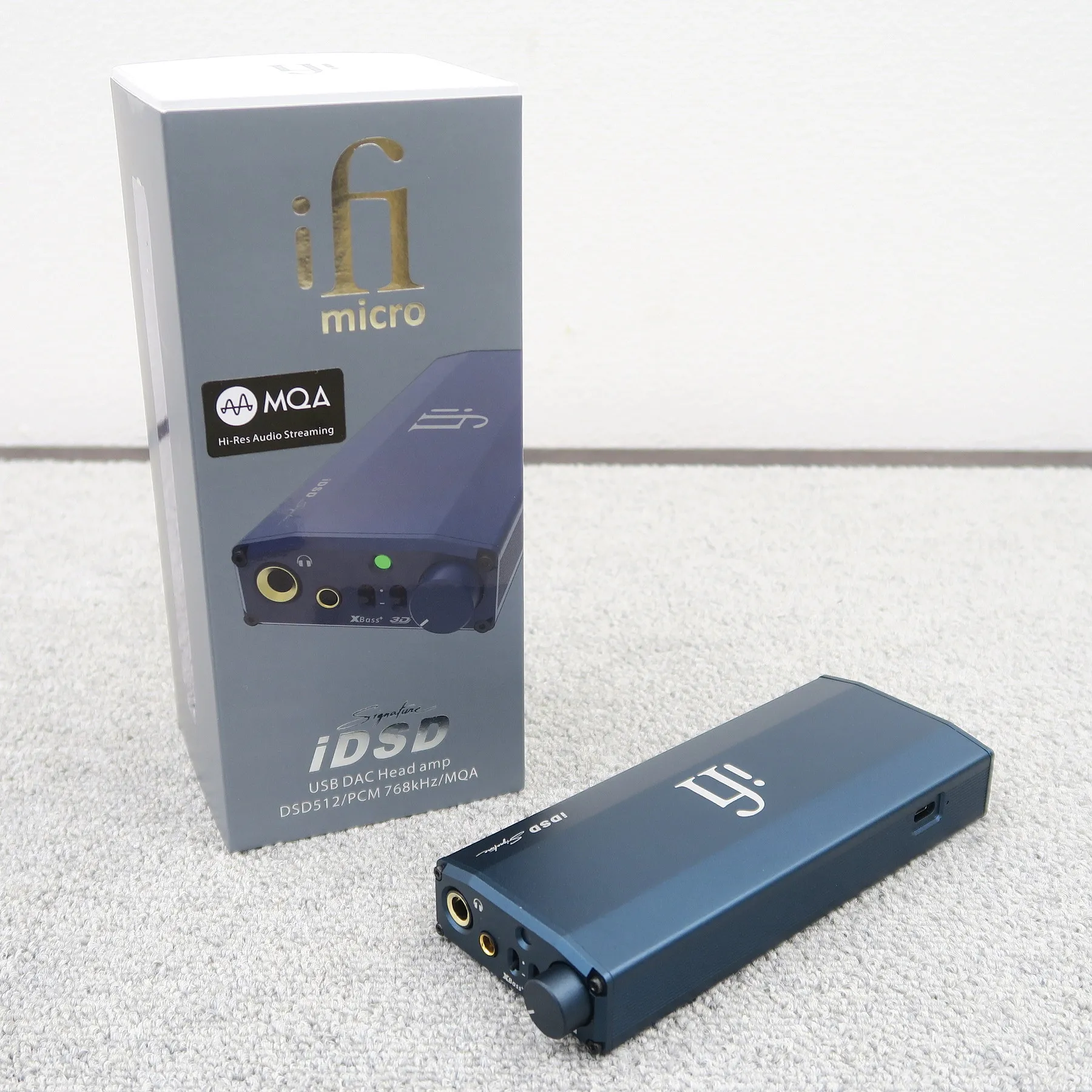アイファイ オーディオ ifi audio micro iDSD Signature ヘッドフォンアンプ【元箱】