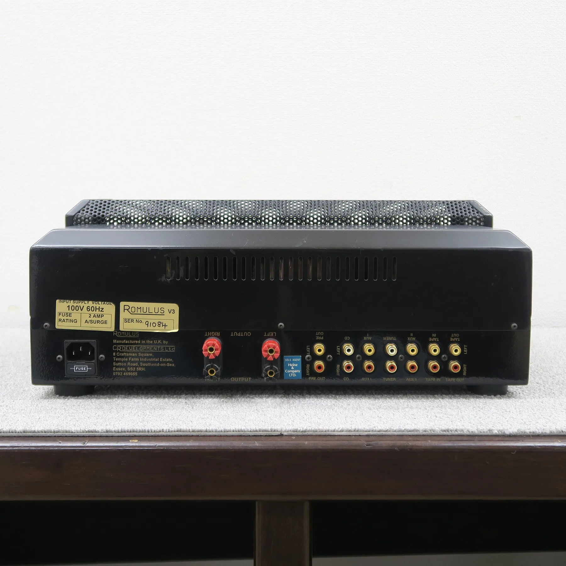 シーアールデヴェロップメンツ CR Developments ROMULUS V3 プリメイン